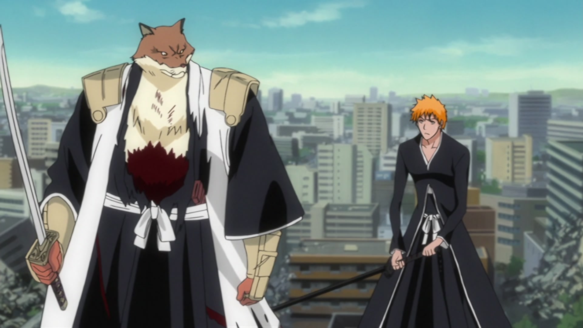 Bleach Ep 292: All-Out War! Aizen vs. Shinigami @ 00:15:46