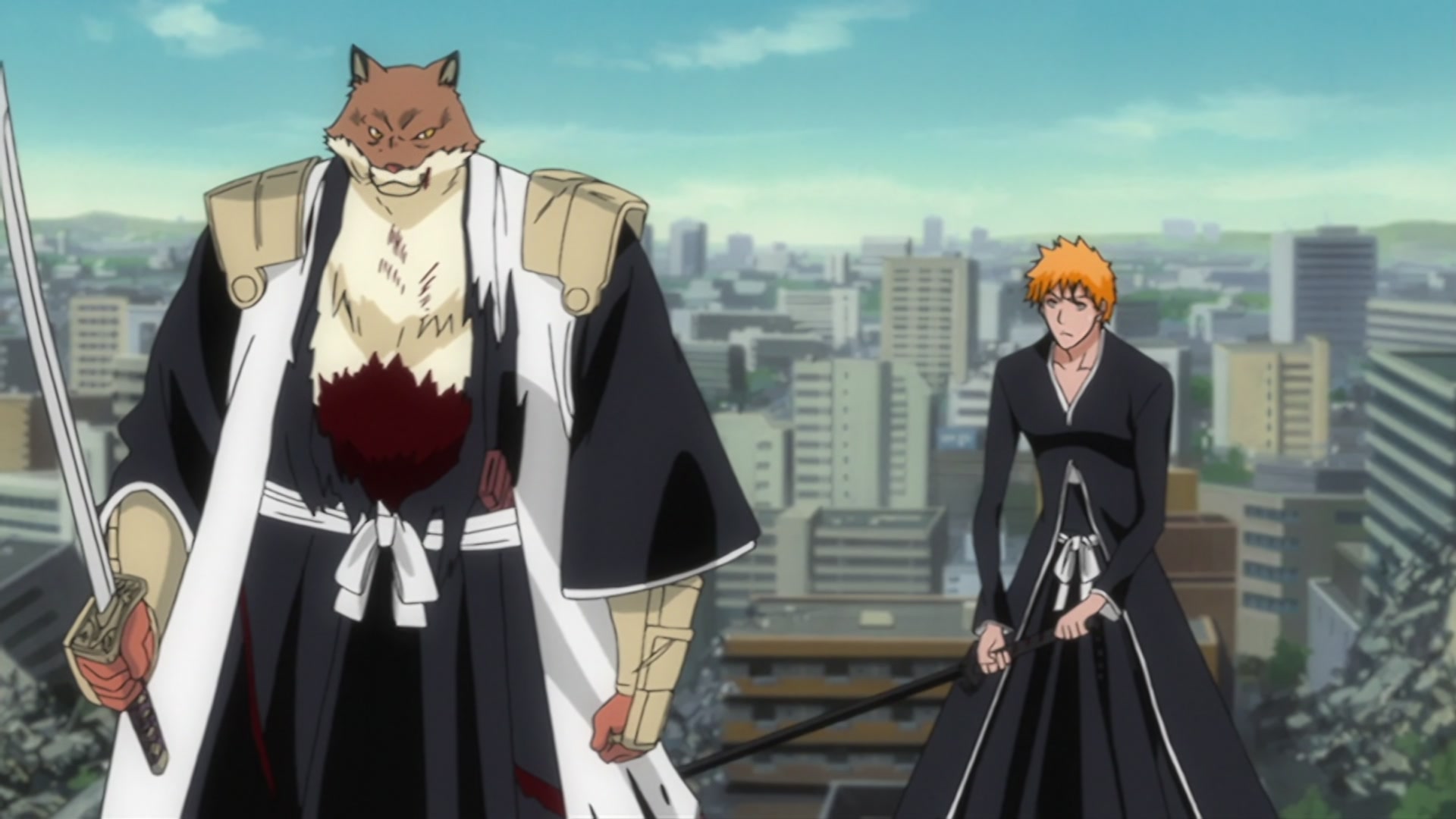 Bleach Ep 292: All-Out War! Aizen vs. Shinigami @ 00:15:51