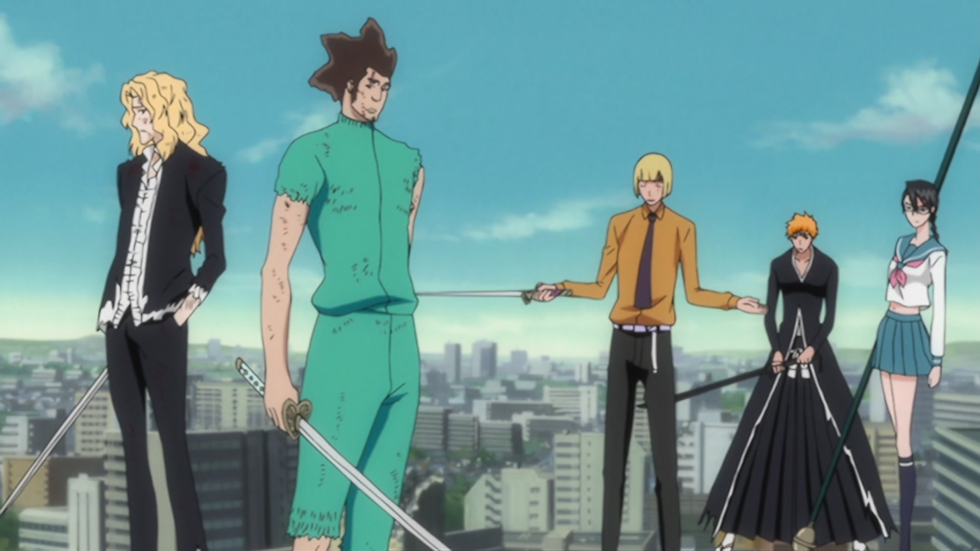 Bleach Ep 292: All-Out War! Aizen vs. Shinigami @ 00:16:29