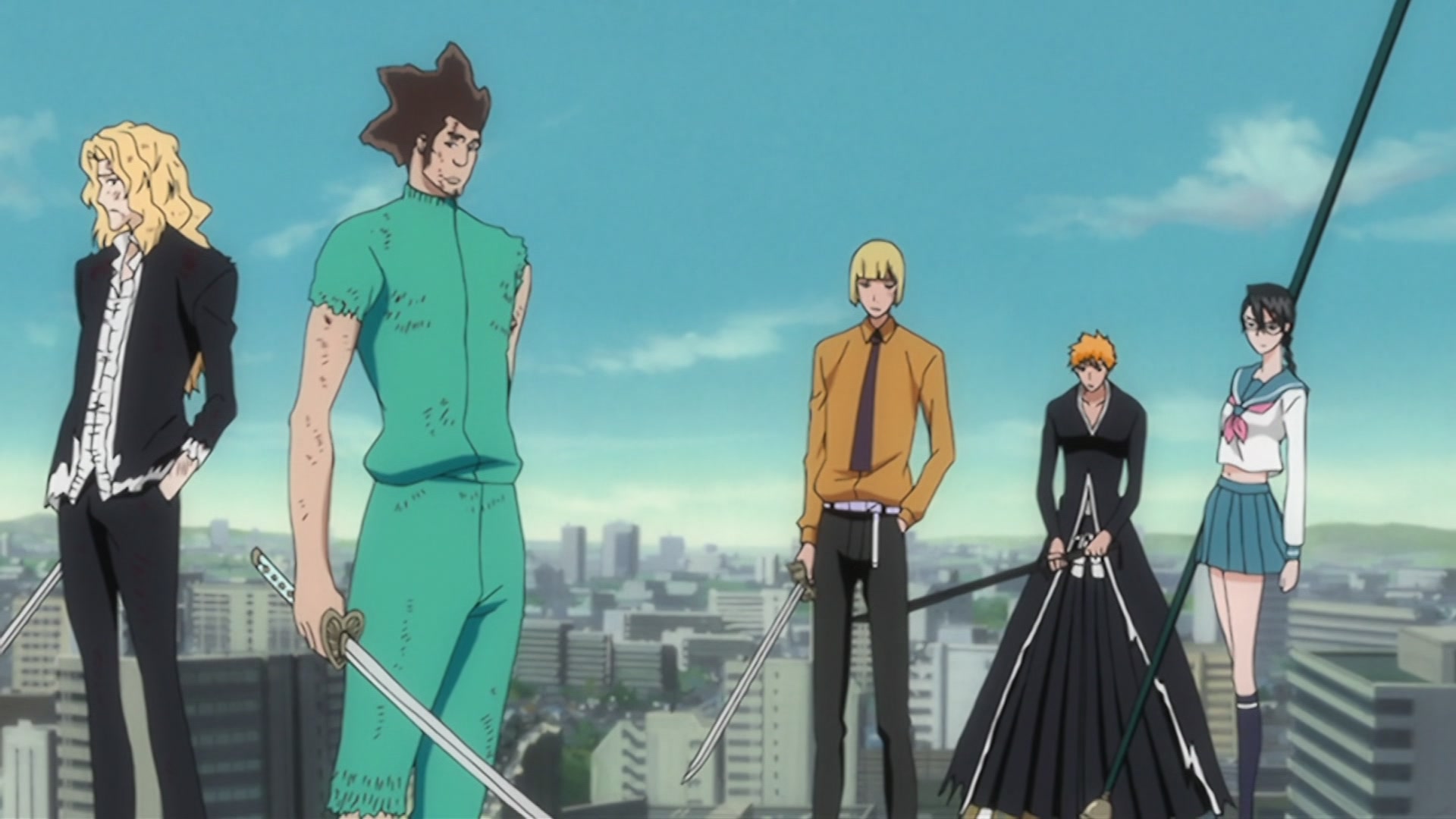 Bleach Ep 292: All-Out War! Aizen vs. Shinigami @ 00:17:07