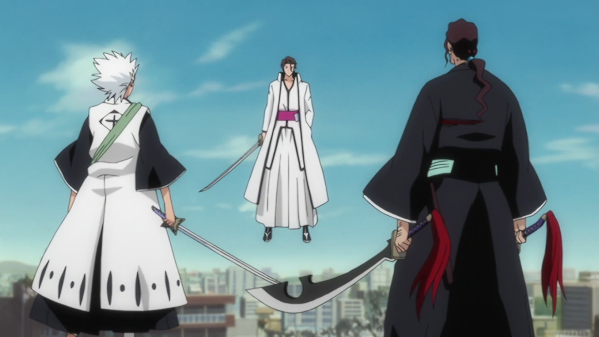 Bleach Ep 292: All-Out War! Aizen vs. Shinigami @ 00:19:11