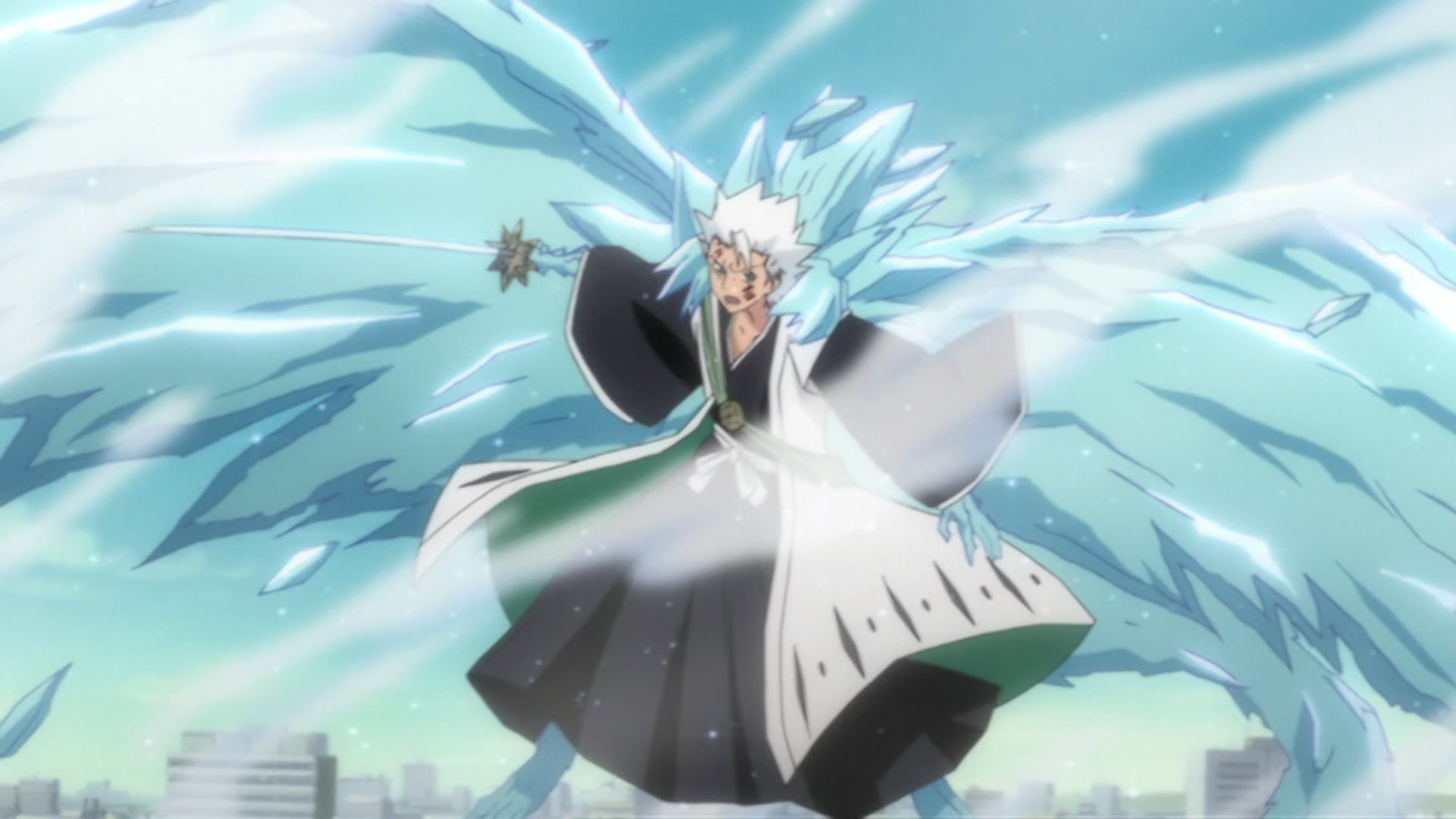 Bleach Ep 292: All-Out War! Aizen vs. Shinigami @ 00:21:43