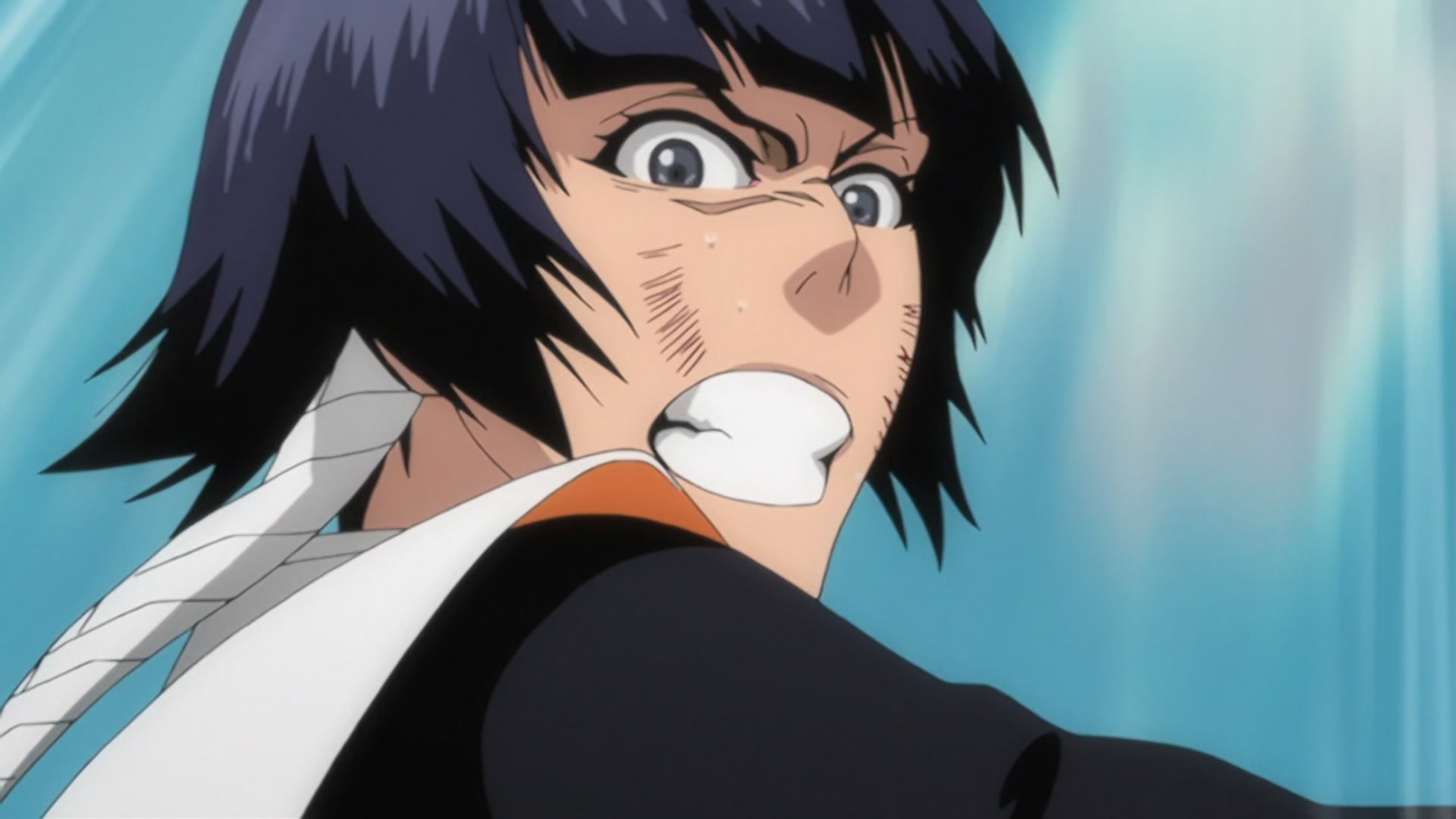 Bleach Ep 294: Impossible to Attack? The Sealed Genryusai! @ 00:04:40