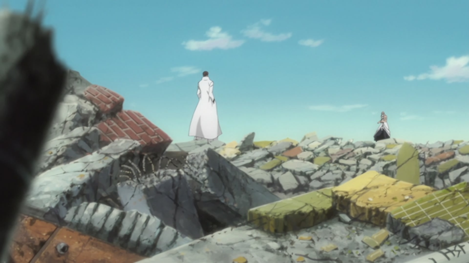 Bleach Ep 294: Impossible to Attack? The Sealed Genryusai! @ 00:18:14