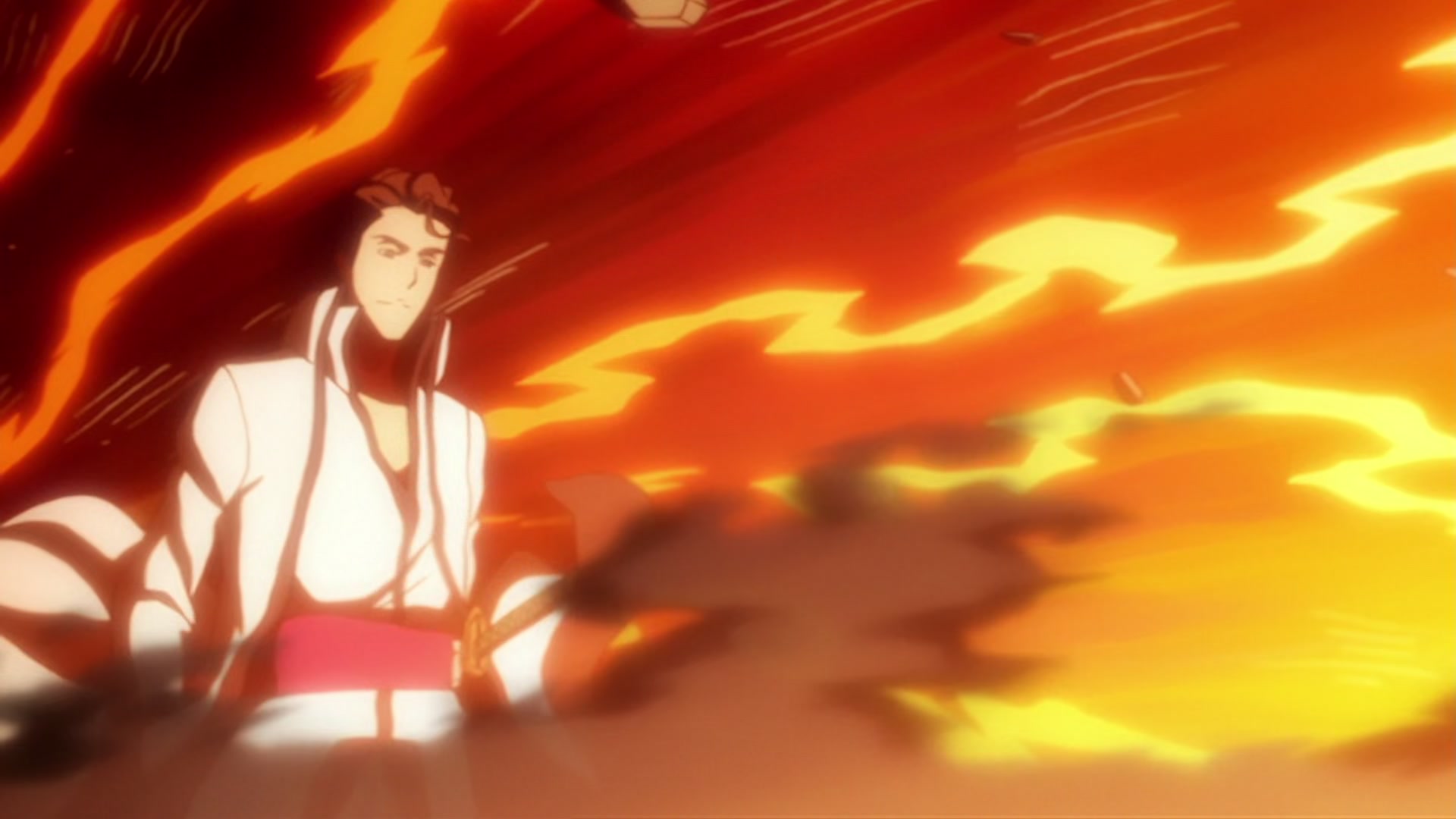 Bleach Ep 294: Impossible to Attack? The Sealed Genryusai! @ 00:19:30