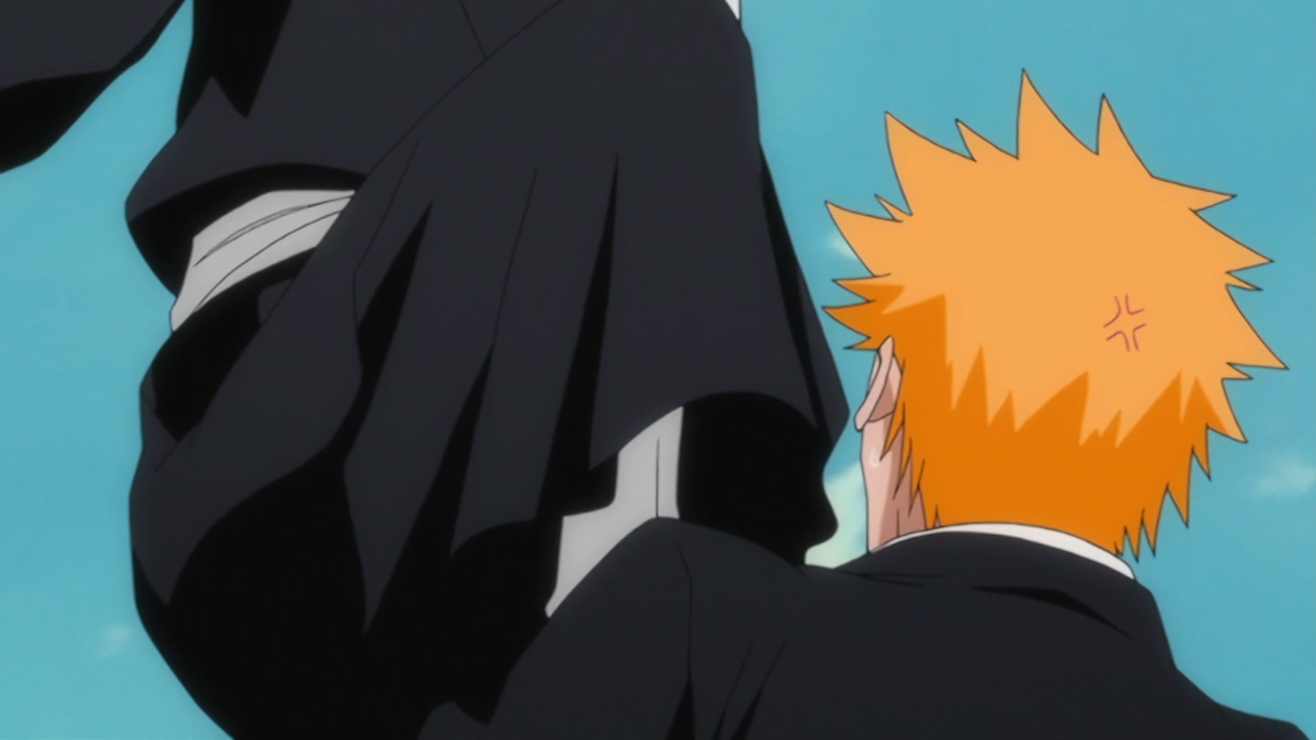 Bleach Ep 297: The Extending Blade?! Ichigo vs. Gin! @ 00:03:00