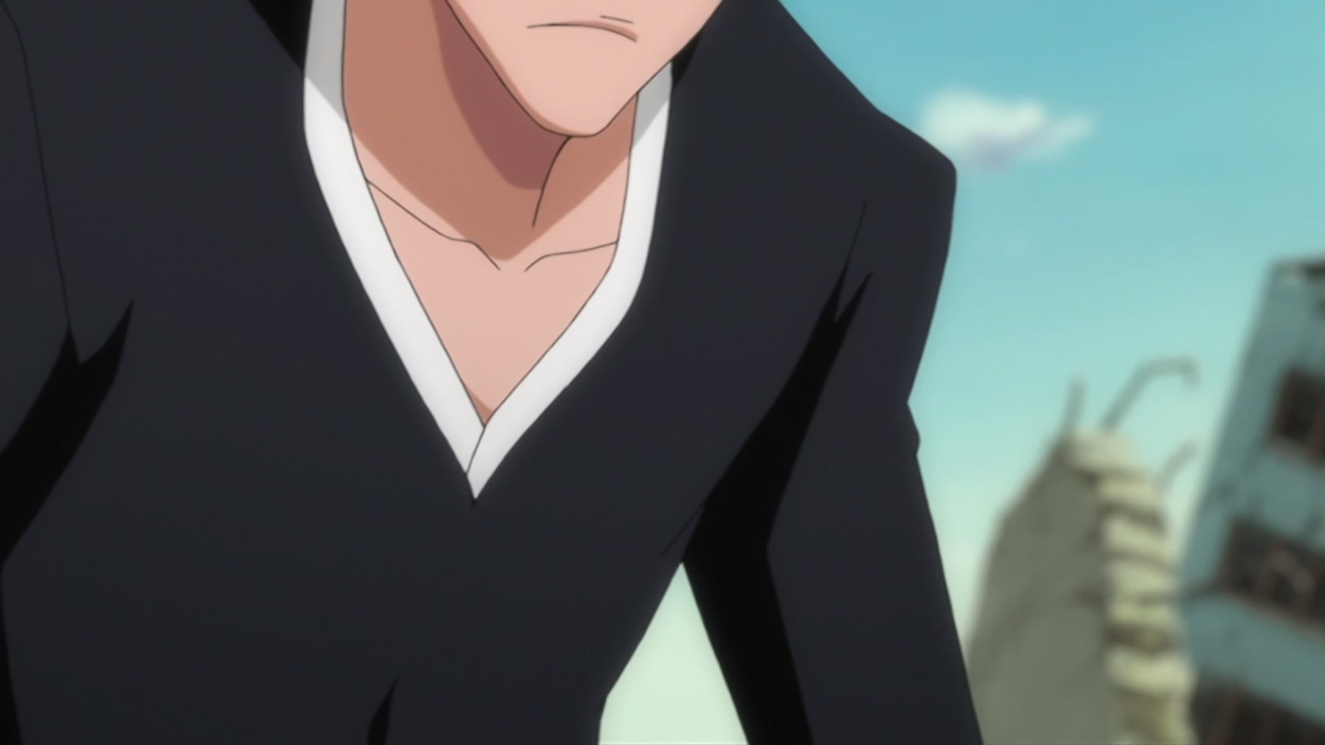 Bleach Ep 297: The Extending Blade?! Ichigo vs. Gin! @ 00:04:21