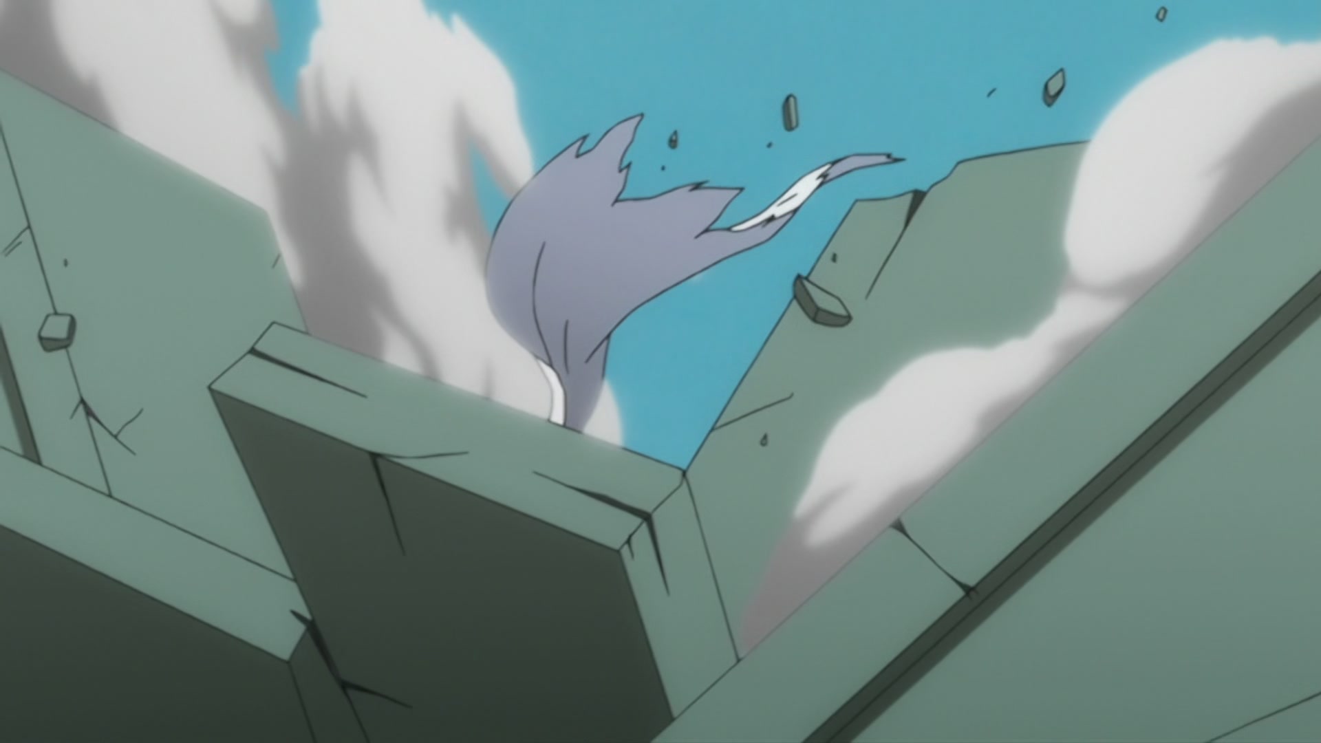 Bleach Ep 297: The Extending Blade?! Ichigo vs. Gin! @ 00:04:54