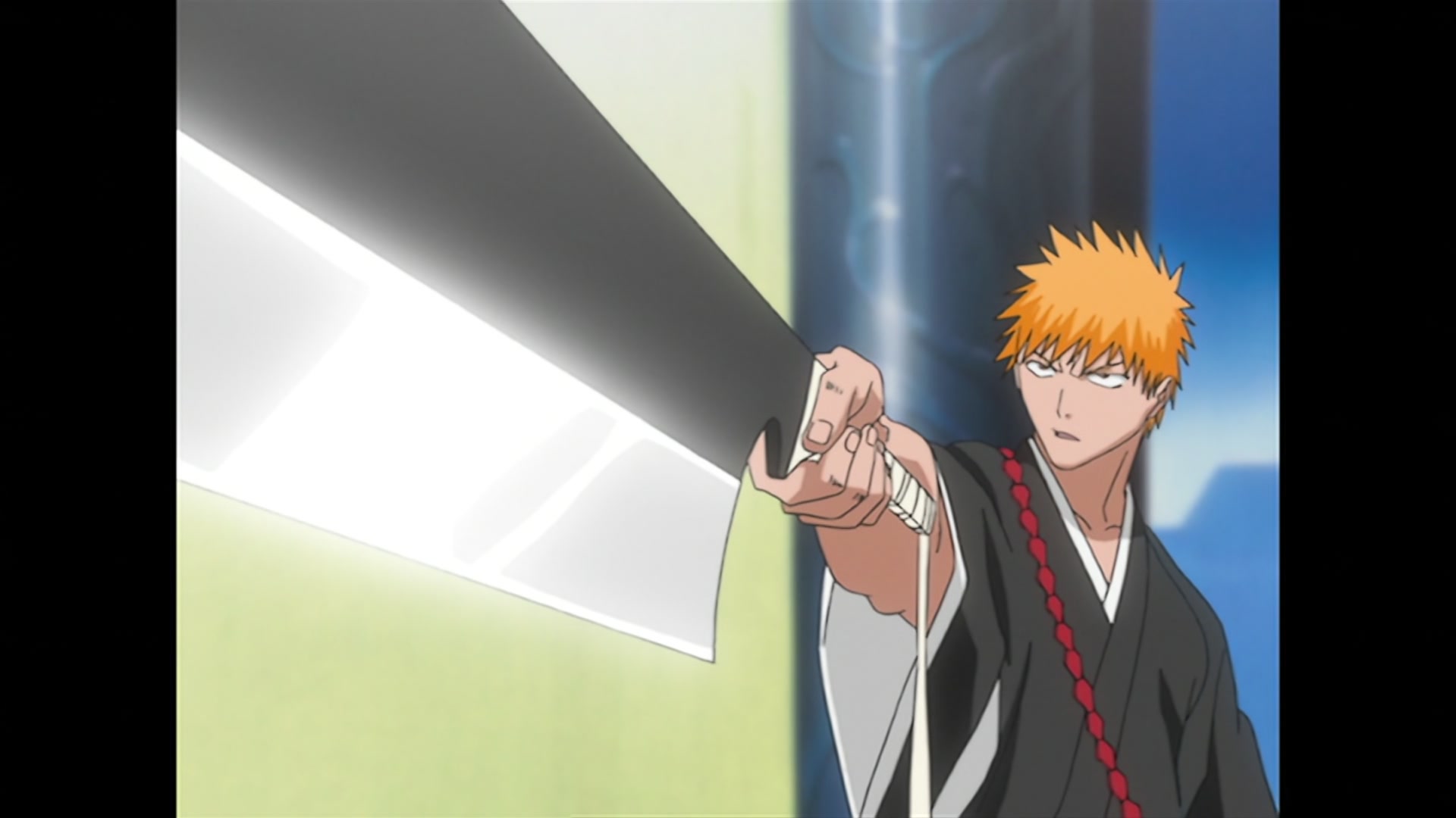 Bleach Ep 297: The Extending Blade?! Ichigo vs. Gin! @ 00:06:29