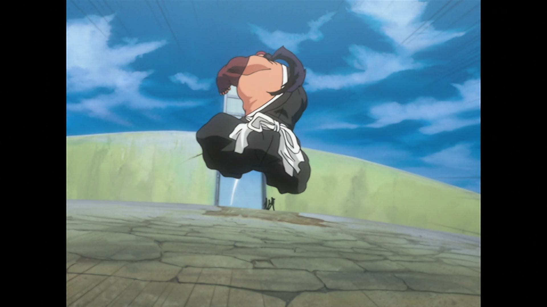 Bleach Ep 297: The Extending Blade?! Ichigo vs. Gin! @ 00:06:48