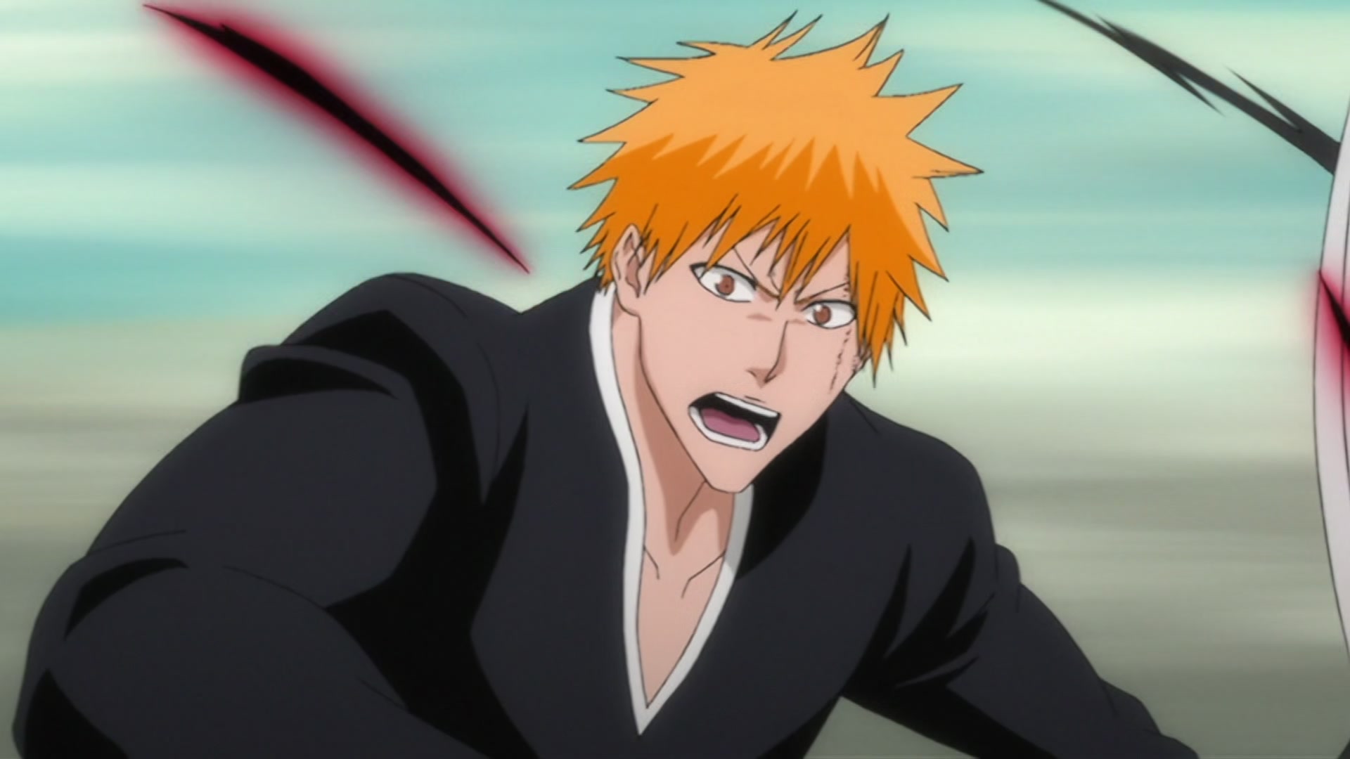 Bleach Ep 297: The Extending Blade?! Ichigo vs. Gin! @ 00:10:03