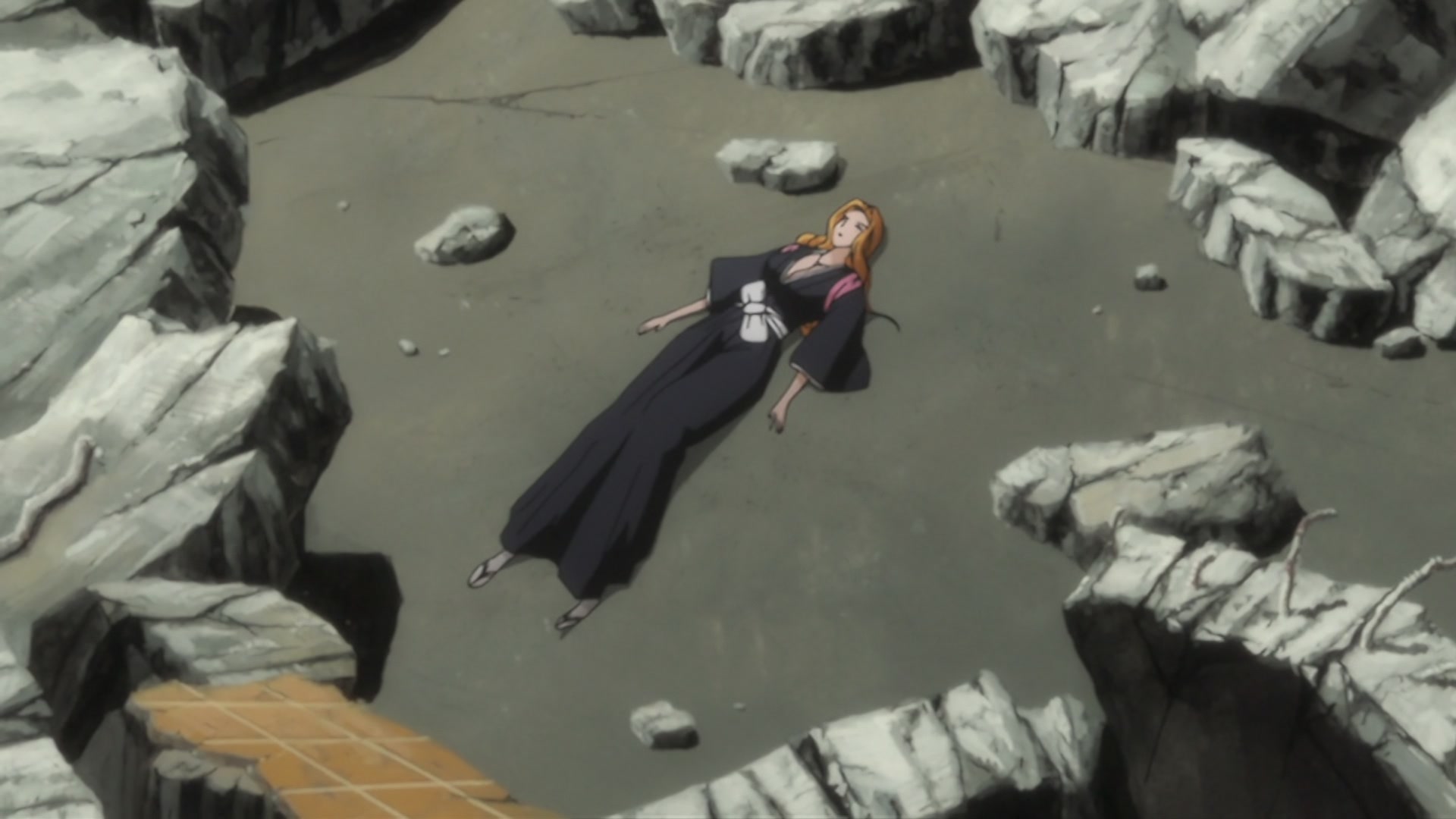 Bleach Ep 297: The Extending Blade?! Ichigo vs. Gin! @ 00:10:32