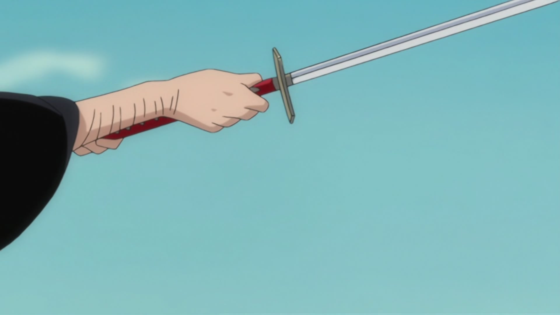 Bleach Ep 297: The Extending Blade?! Ichigo vs. Gin! @ 00:14:20