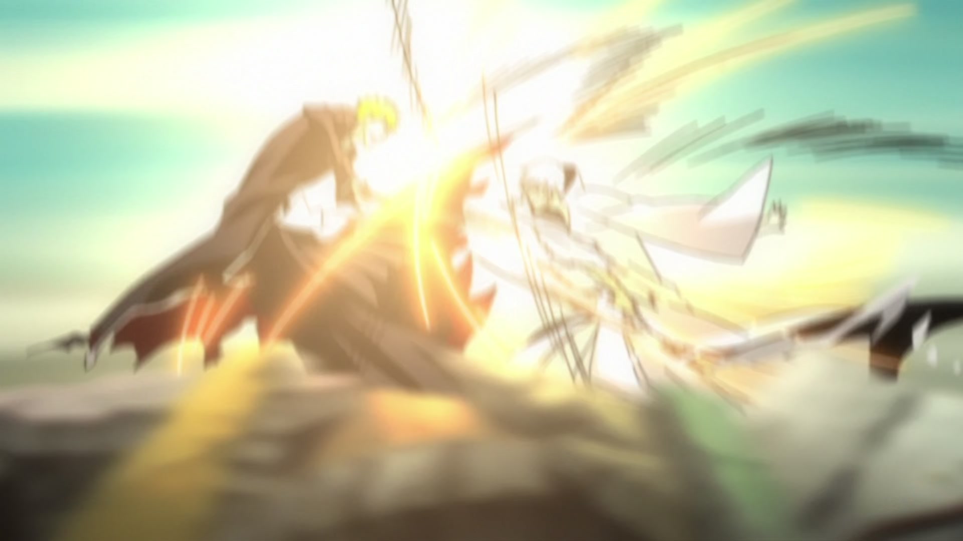 Bleach Ep 297: The Extending Blade?! Ichigo vs. Gin! @ 00:15:22