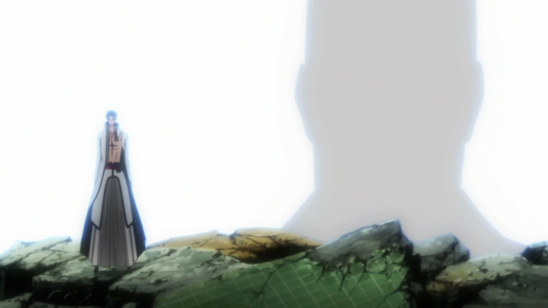 Bleach Ep 297: The Extending Blade?! Ichigo vs. Gin! @ 00:18:41