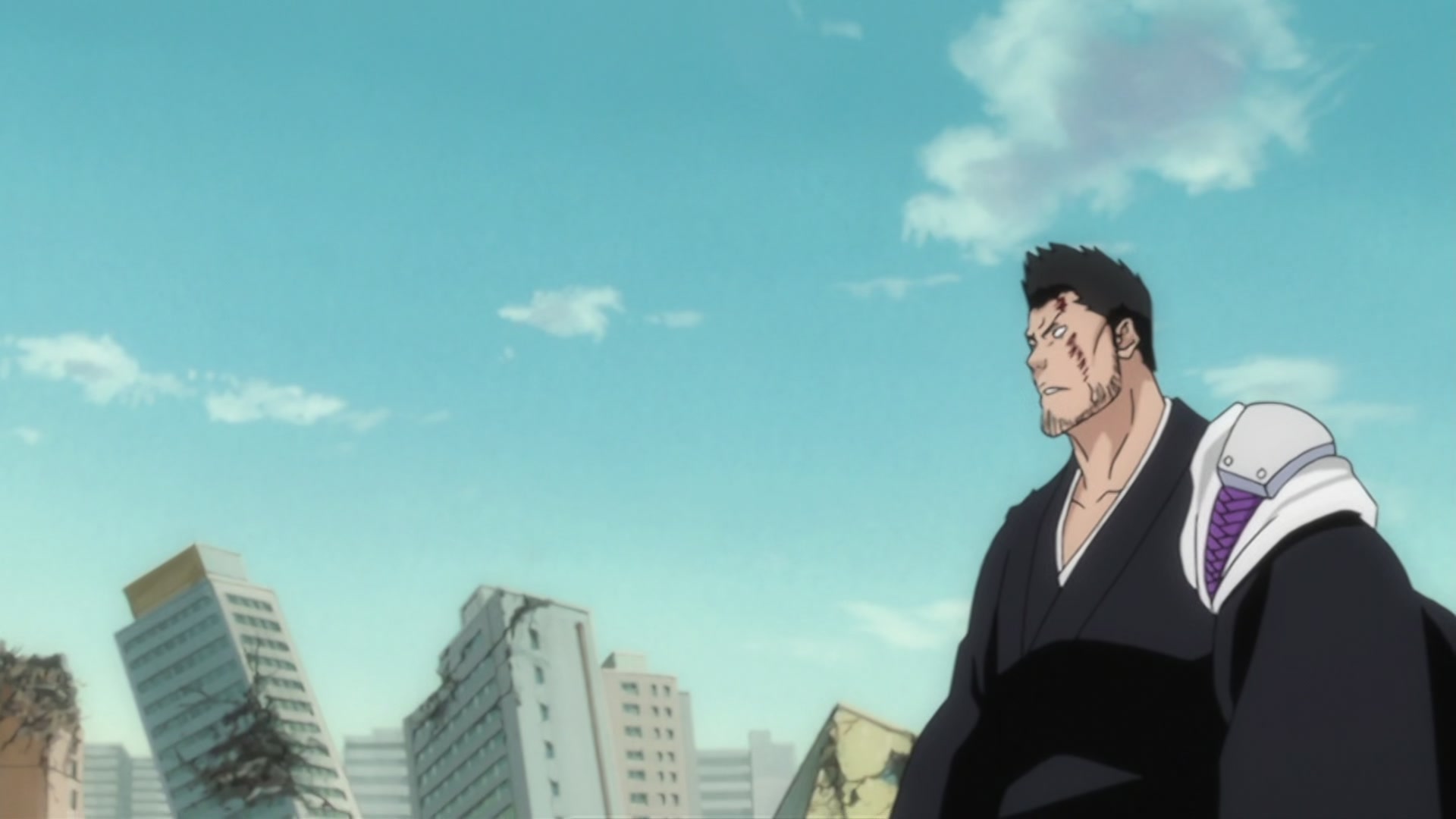 Bleach Ep 297: The Extending Blade?! Ichigo vs. Gin! @ 00:19:53