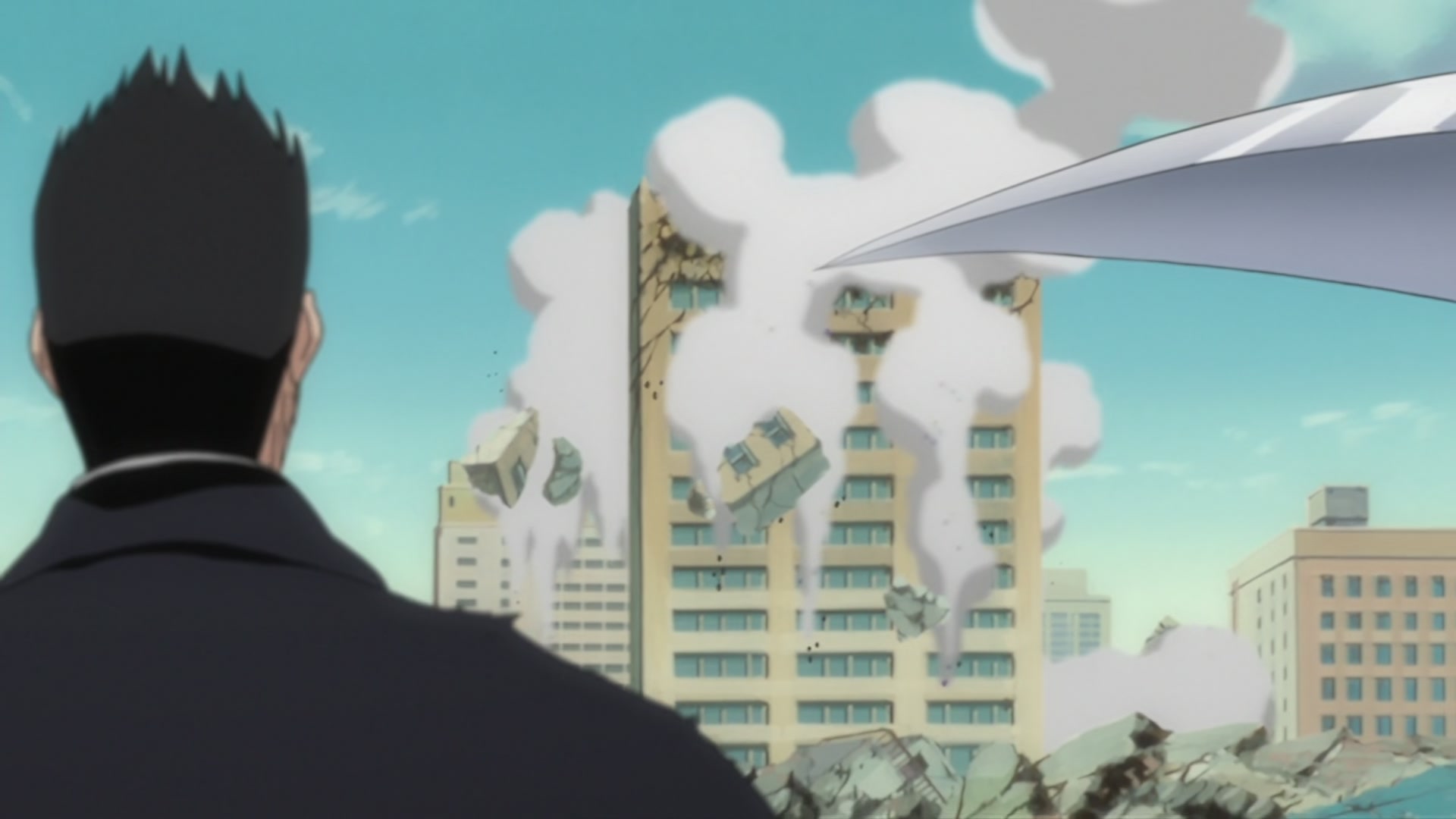 Bleach Ep 297: The Extending Blade?! Ichigo vs. Gin! @ 00:20:02