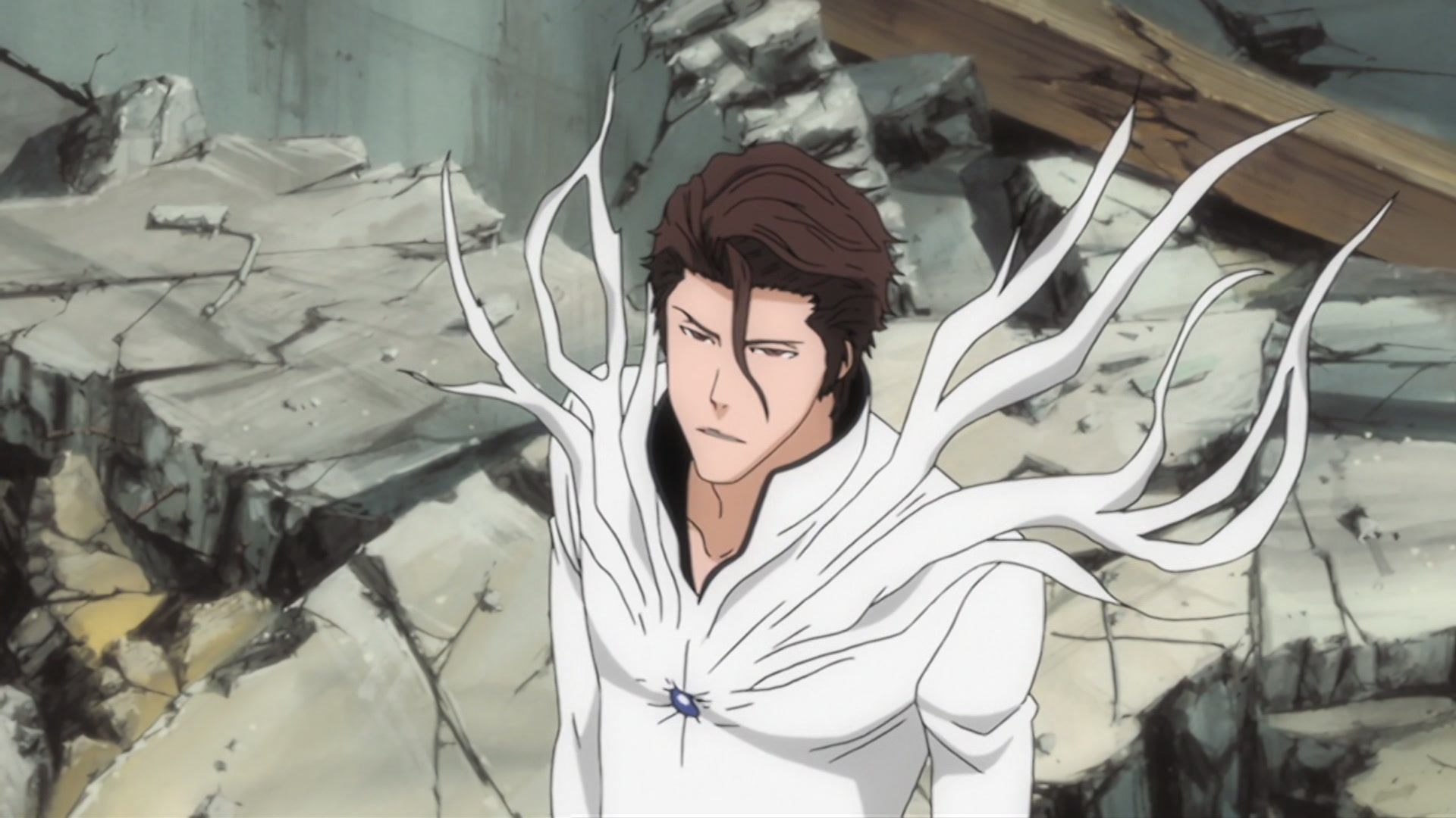 Bleach Ep 300: Aizen Appears! Ichigo's Objective @ 00:05:13