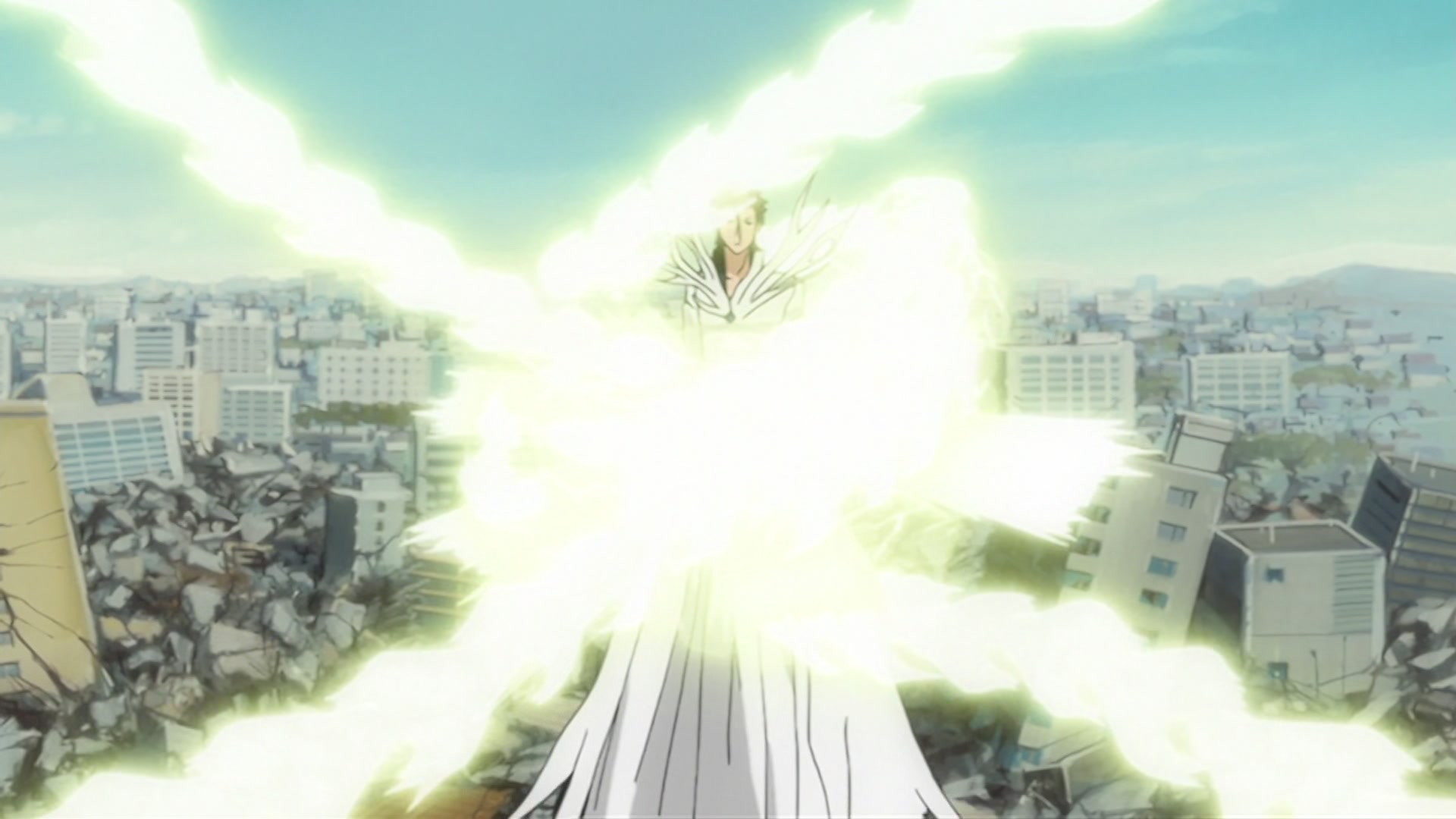 Bleach Ep 300: Aizen Appears! Ichigo's Objective @ 00:07:45