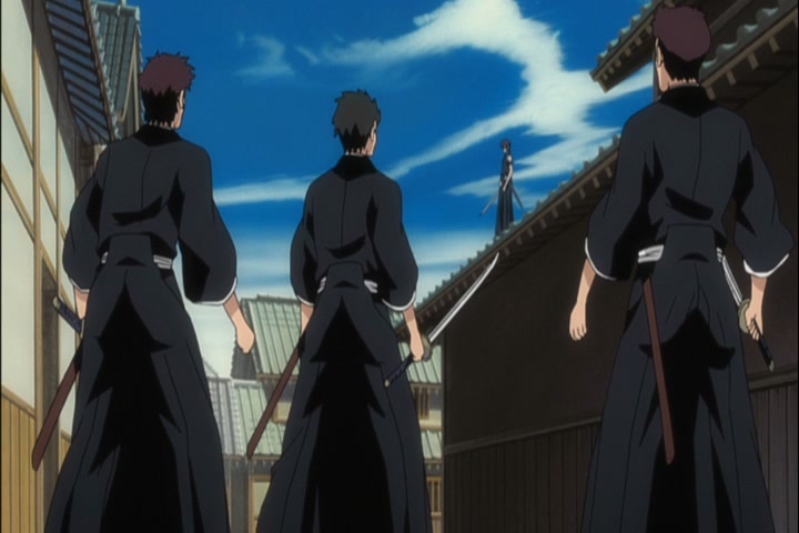 Bleach Ep 305: Delusion Roars! Hisagi, Towards the Hot Springs Inn! @ 00:02:17