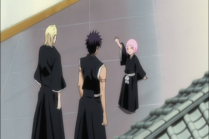 Bleach Ep 305: Delusion Roars! Hisagi, Towards the Hot Springs Inn! @ 00:21:05