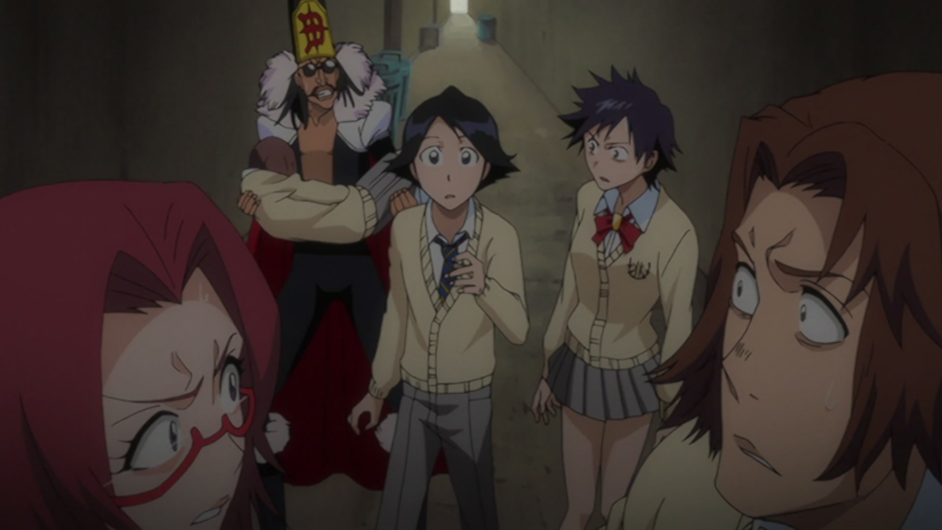Bleach Ep 307: Emergency Situation! Aizen, New Evolution! @ 00:08:14