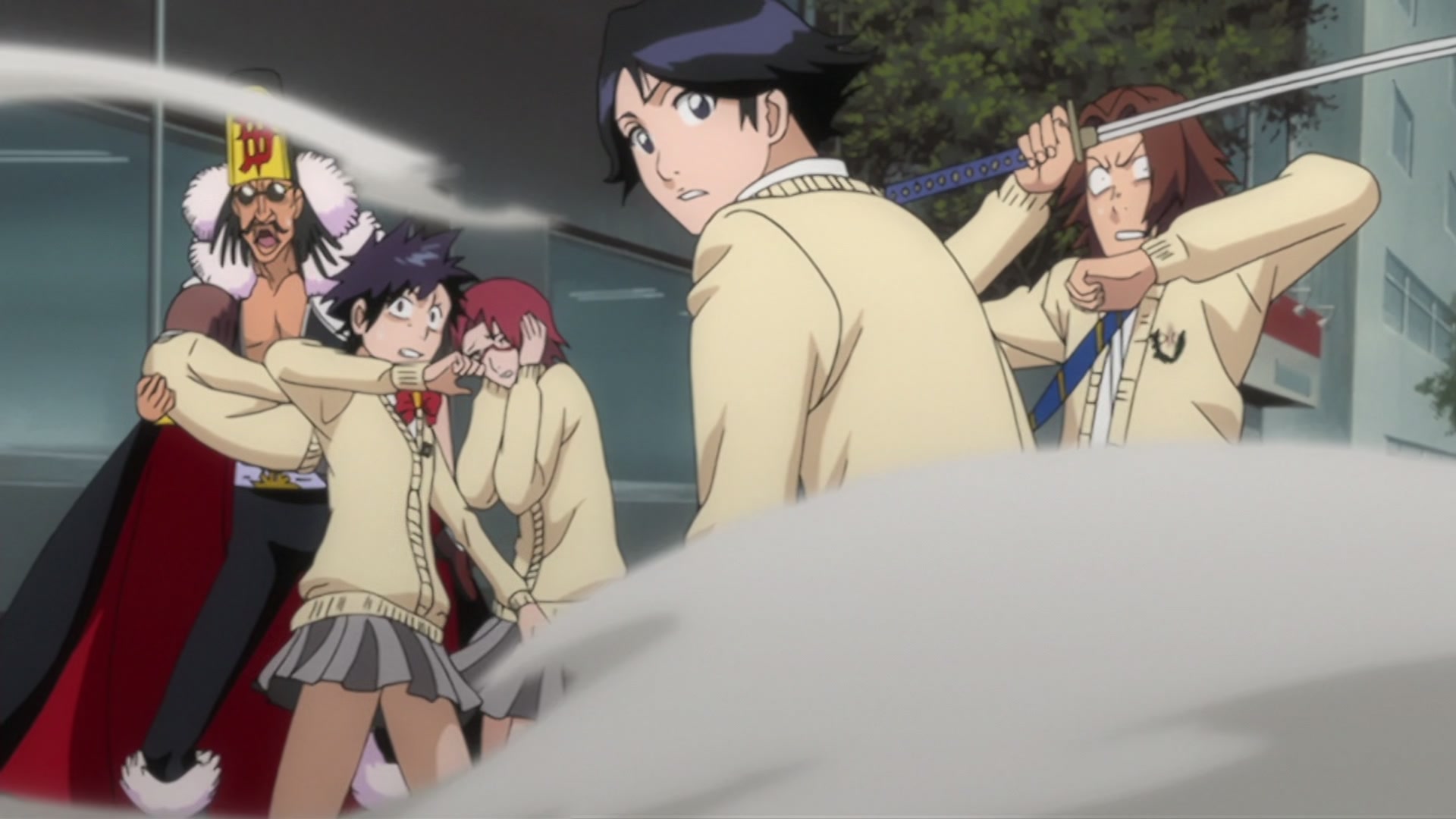 Bleach Ep 307: Emergency Situation! Aizen, New Evolution! @ 00:08:47