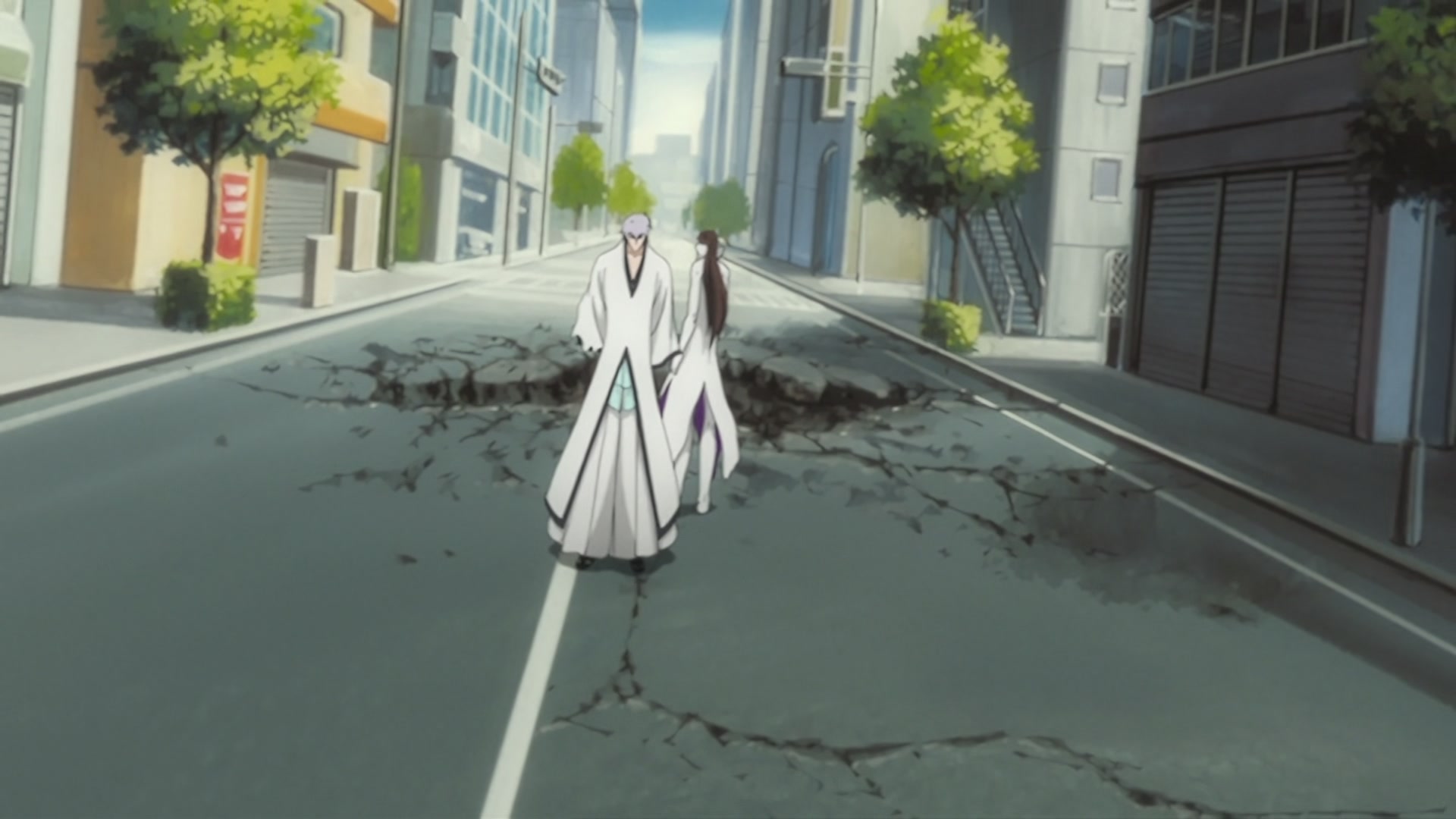Bleach Ep 307: Emergency Situation! Aizen, New Evolution! @ 00:12:36