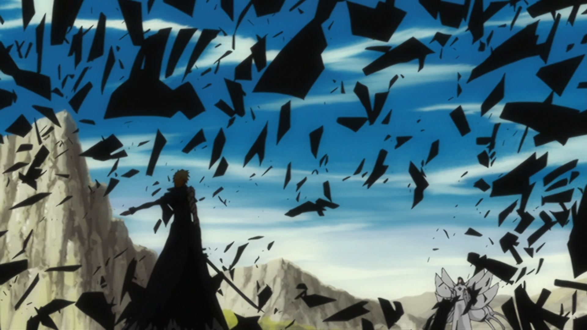 Bleach Ep 309: Fierce Fighting Conclusion! Release, the Final Getsuga Tensho! @ 00:02:50