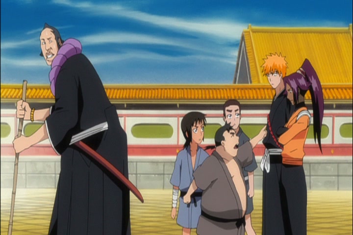 Bleach Ep 312: Inauguration! The Brand New 2nd Division Captain! @ 00:09:35