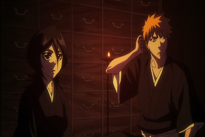 Bleach Ep 318: Renji vs. Rukia?! Battle With Comrades! @ 00:14:30