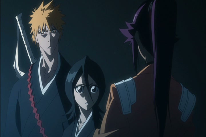 Bleach Ep 319: Ichigo's Capture Net! Escape From Soul Society! @ 00:03:38