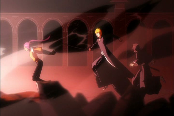 Bleach Ep 319: Ichigo's Capture Net! Escape From Soul Society! @ 00:08:52
