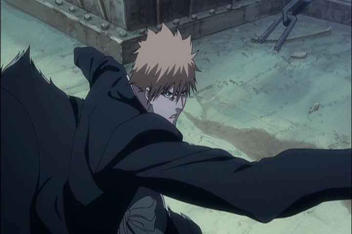 Bleach Ep 319: Ichigo's Capture Net! Escape From Soul Society! @ 00:12:36