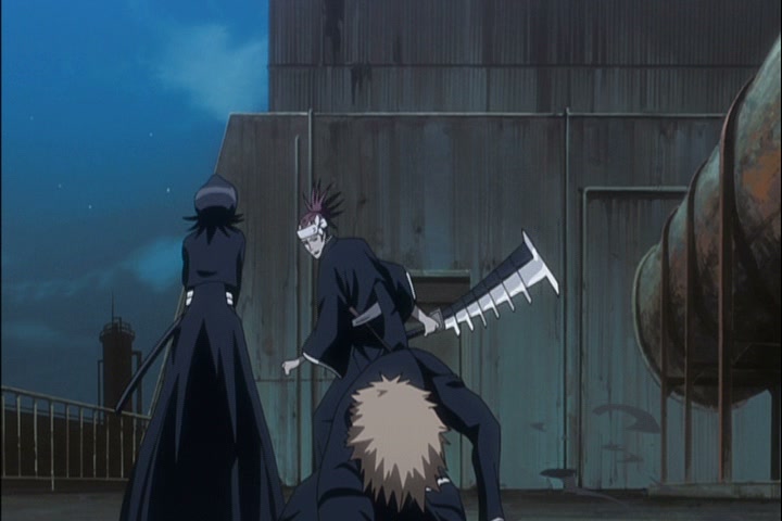 Bleach Ep 319: Ichigo's Capture Net! Escape From Soul Society! @ 00:18:33