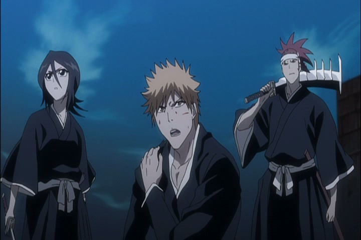 Bleach Ep 319: Ichigo's Capture Net! Escape From Soul Society! @ 00:19:06