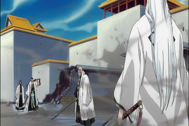 Bleach Ep 327: Pride of the Kuchiki Family! Byakuya vs. Byakuya! @ 00:09:40