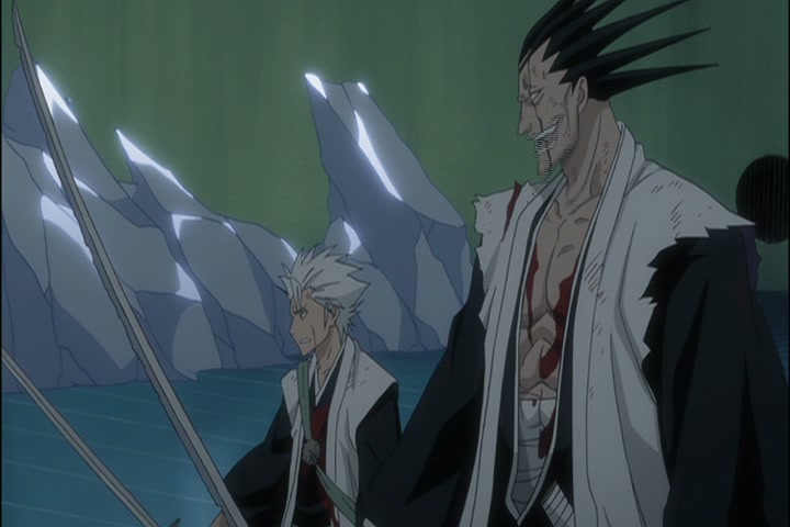 Bleach Ep 328: Defeat Kageroza! Shinigami, All-Out War! @ 00:06:34