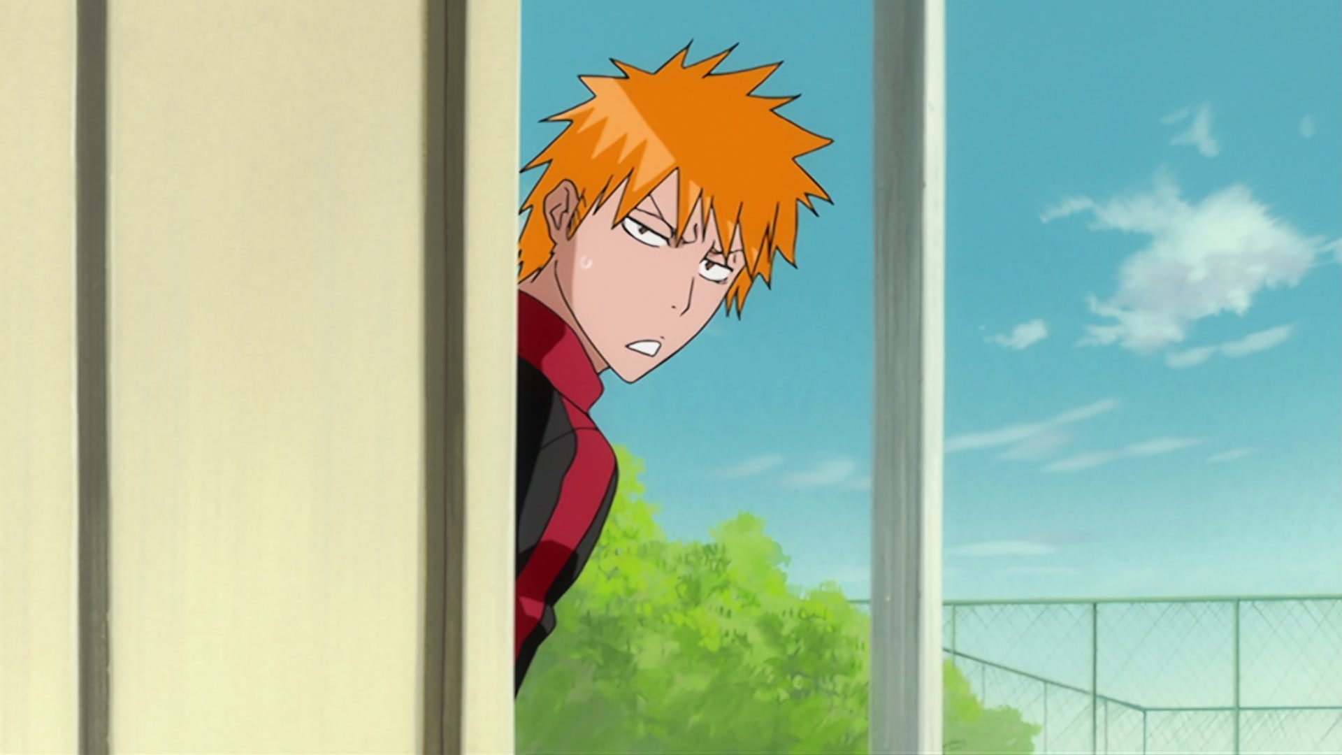 Bleach Ep 344: A Dispute in School?! Ichigo and Uryu, Fight Together! @ 00:01:44