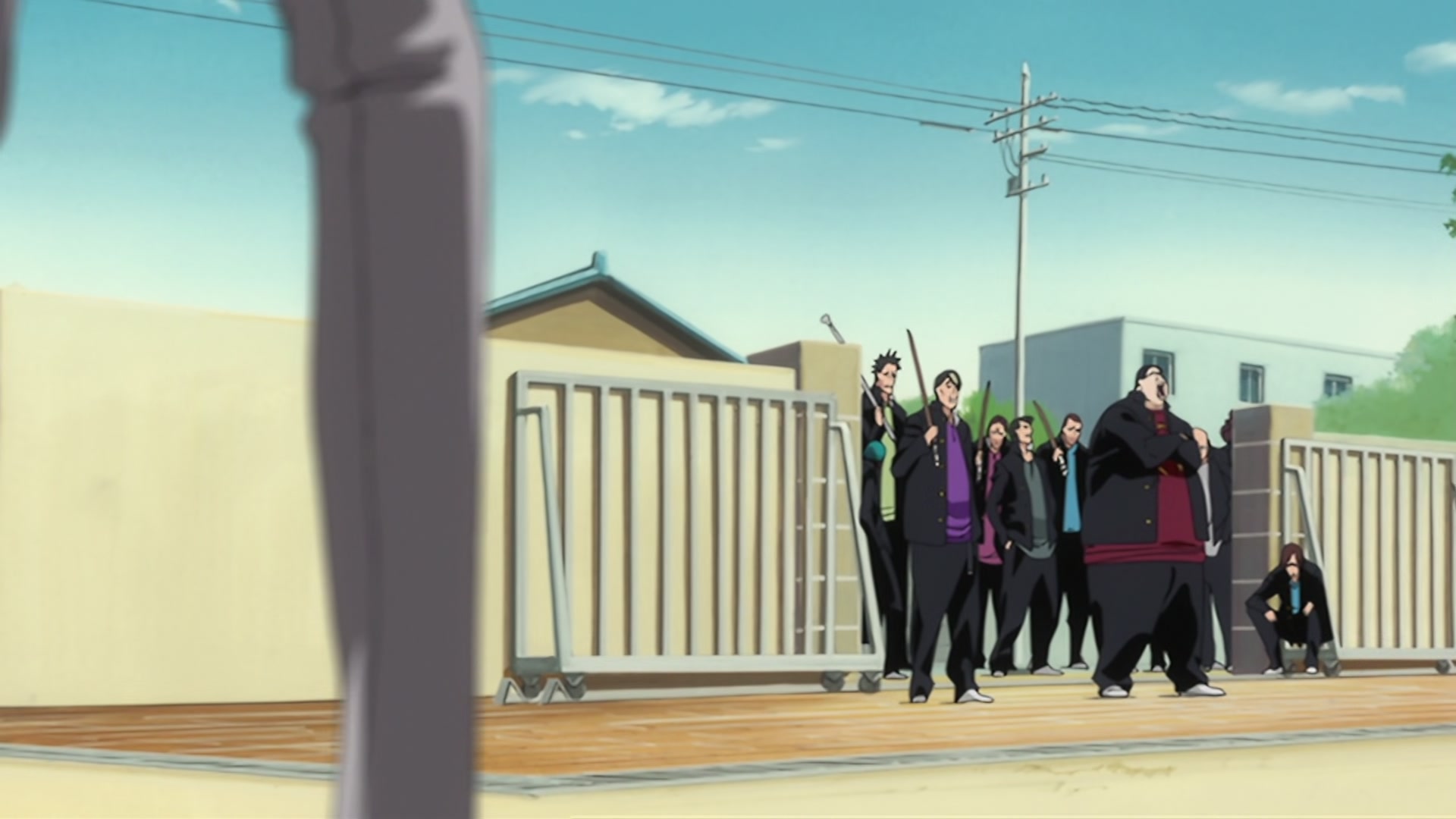 Bleach Ep 344: A Dispute in School?! Ichigo and Uryu, Fight Together! @ 00:01:53