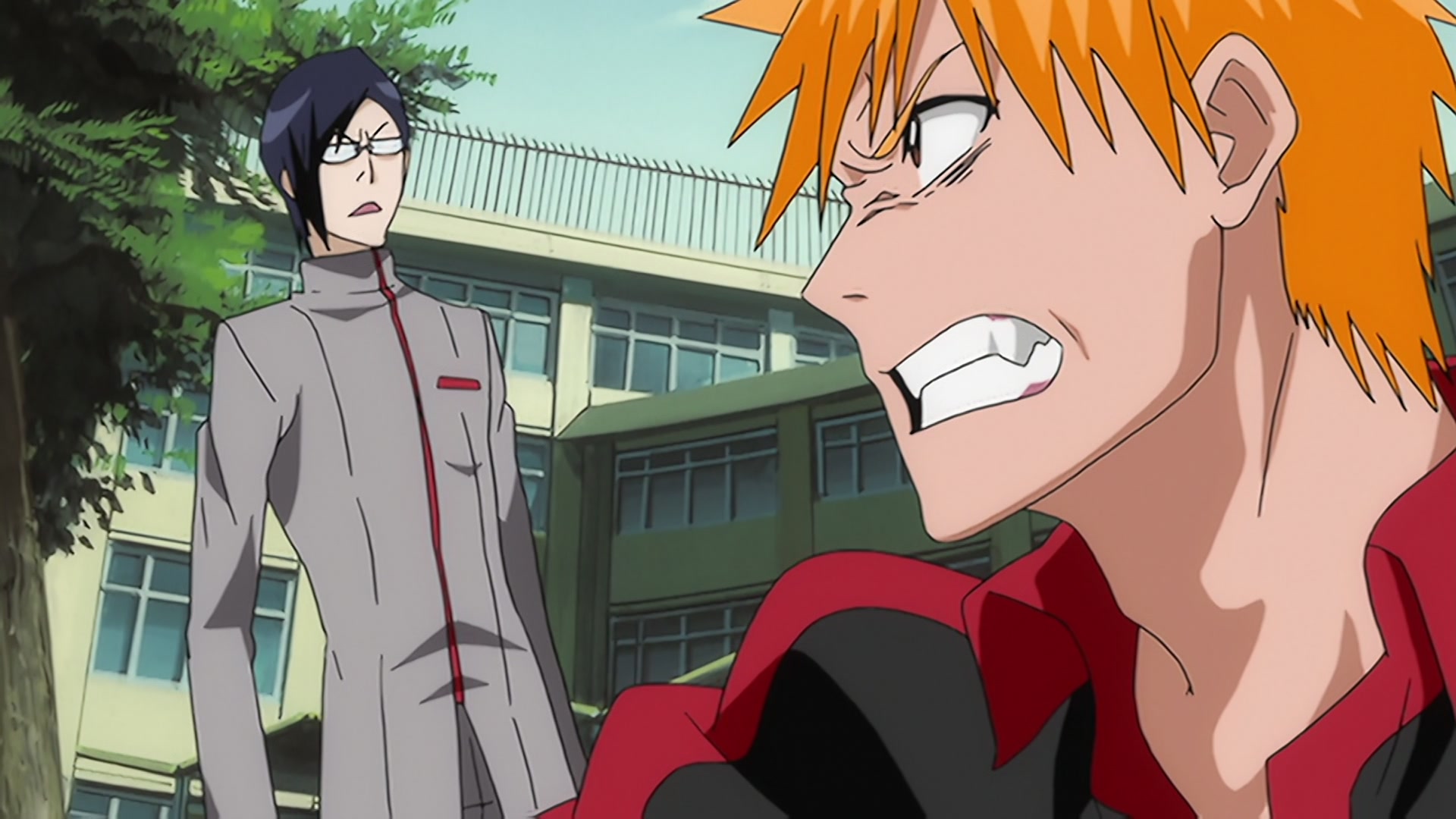 Bleach Ep 344: A Dispute in School?! Ichigo and Uryu, Fight Together! @ 00:03:09
