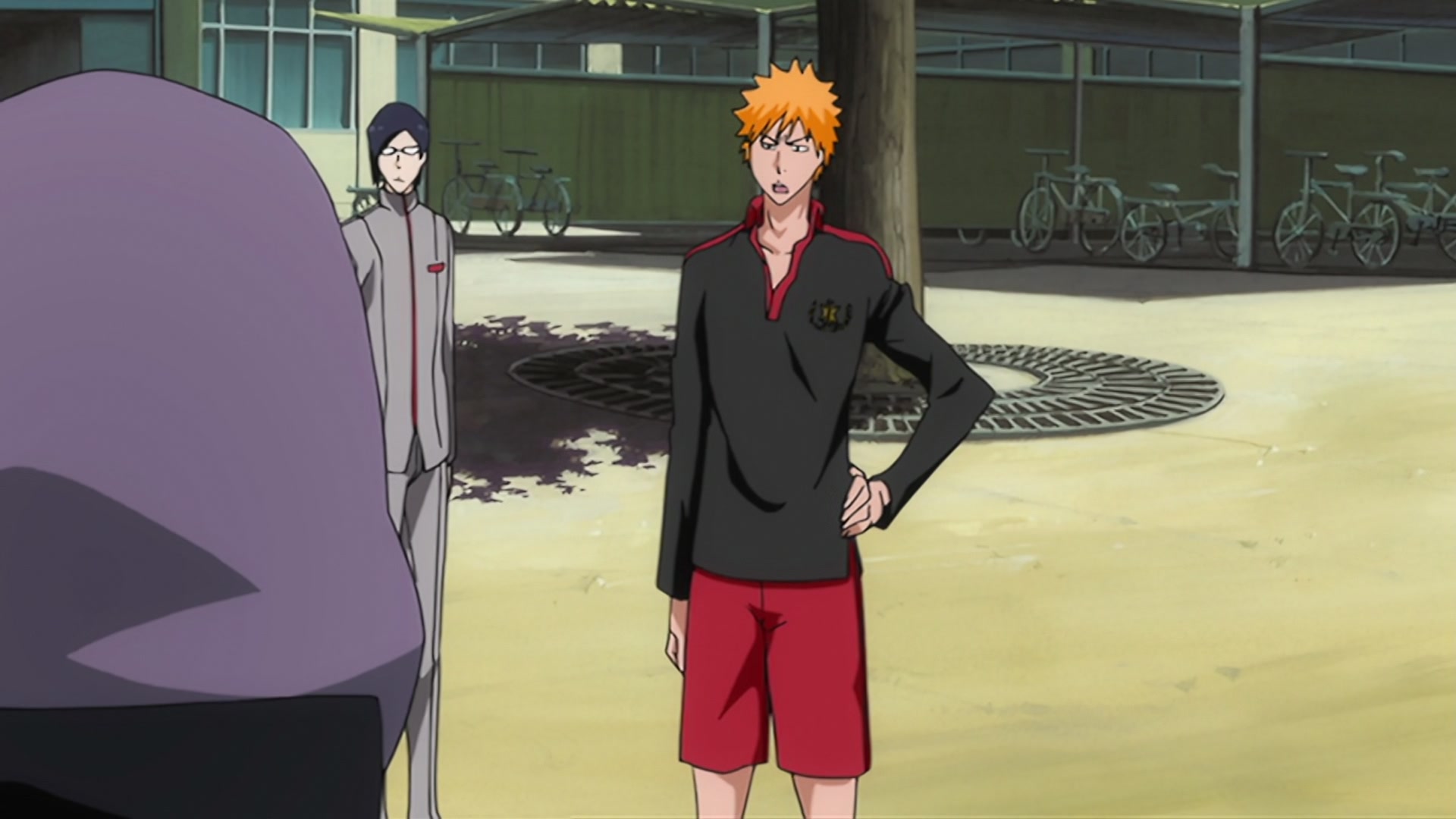 Bleach Ep 344: A Dispute in School?! Ichigo and Uryu, Fight Together! @ 00:03:33