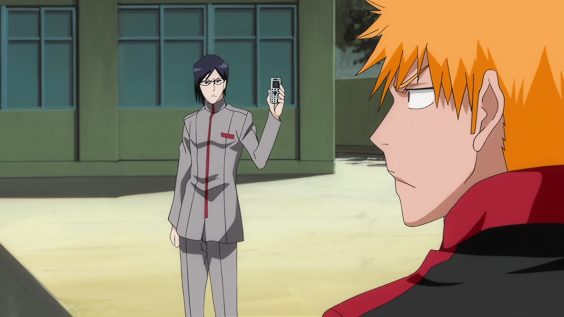 Bleach Ep 344: A Dispute in School?! Ichigo and Uryu, Fight Together! @ 00:04:40