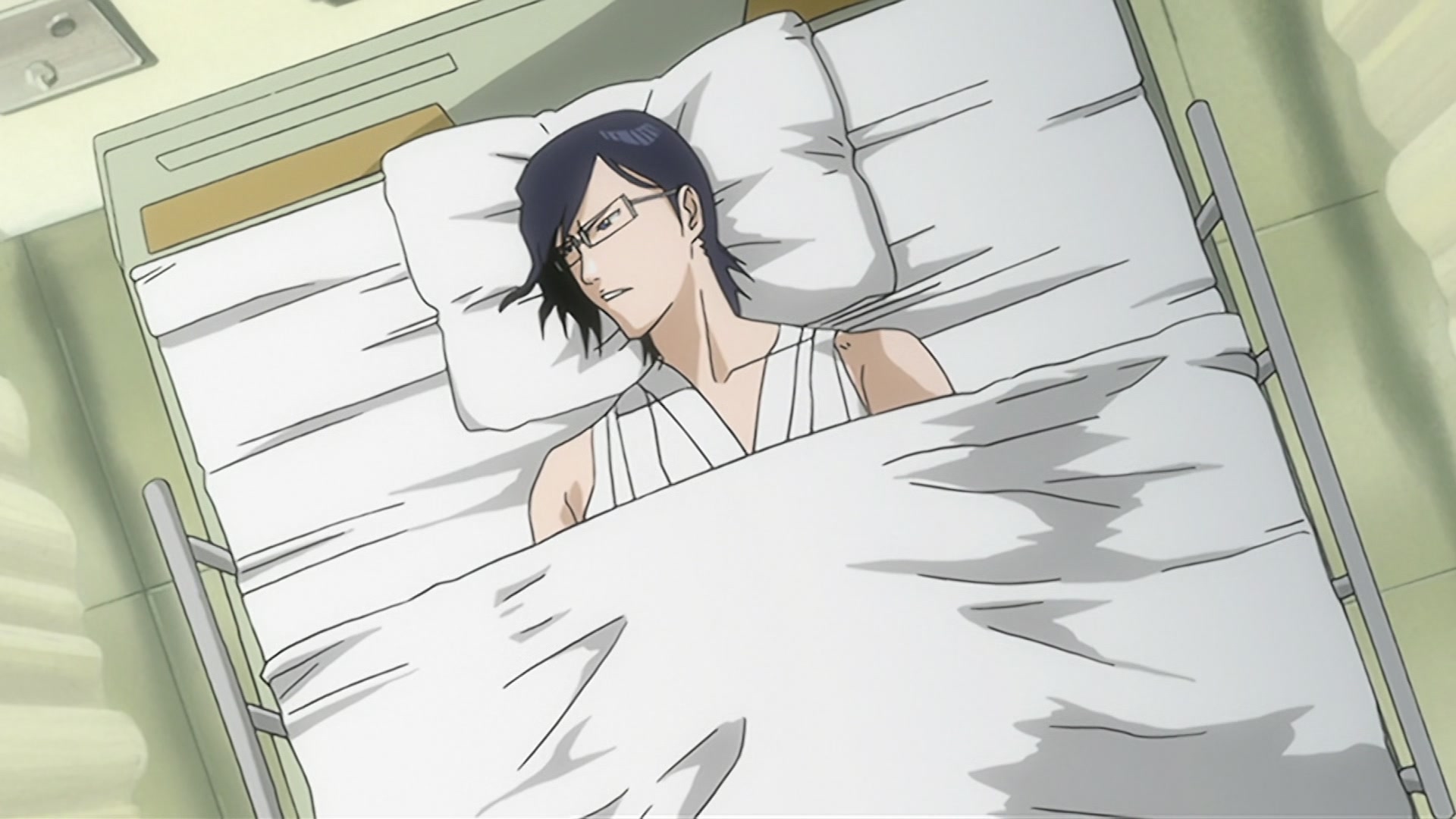 Bleach Ep 345: Uryu is Attacked, A Threat Draws Near the Friends! @ 00:10:04