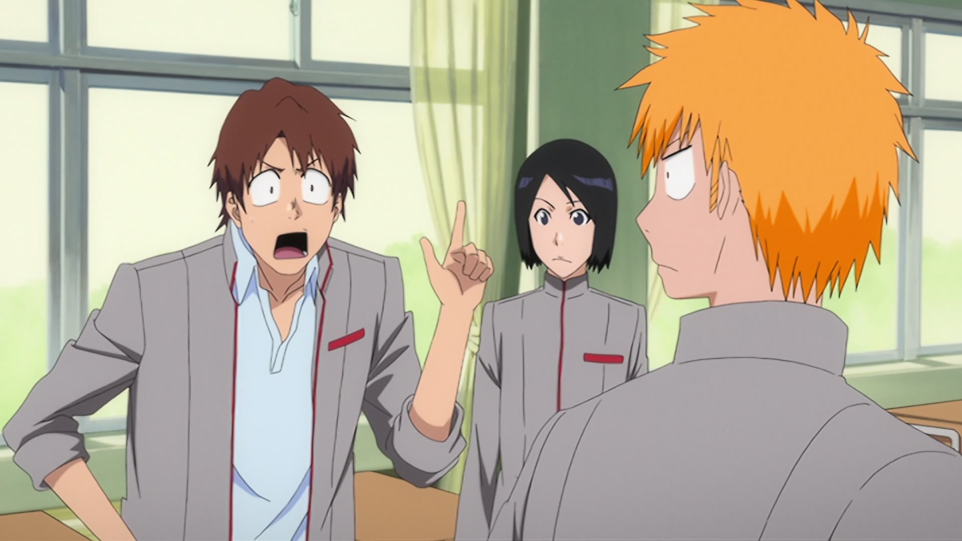 Bleach Ep 345: Uryu is Attacked, A Threat Draws Near the Friends! @ 00:15:46