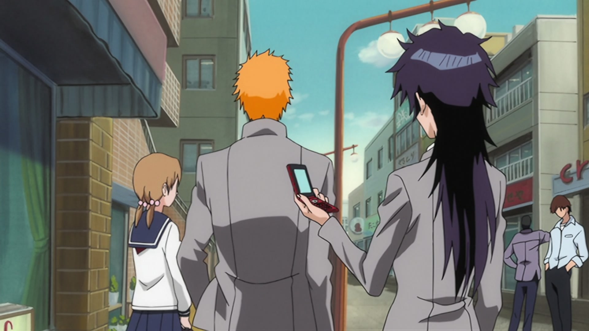 Bleach Ep 345: Uryu is Attacked, A Threat Draws Near the Friends! @ 00:17:21