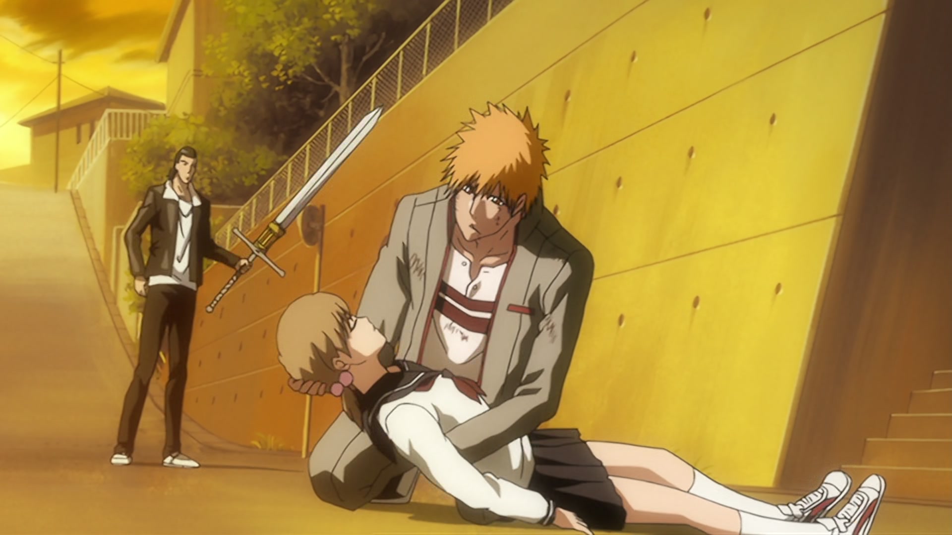 Bleach Ep 347: A Crisis Sneaking up on the Kurosaki Family?! Ichigo's Confusion! @ 00:19:53