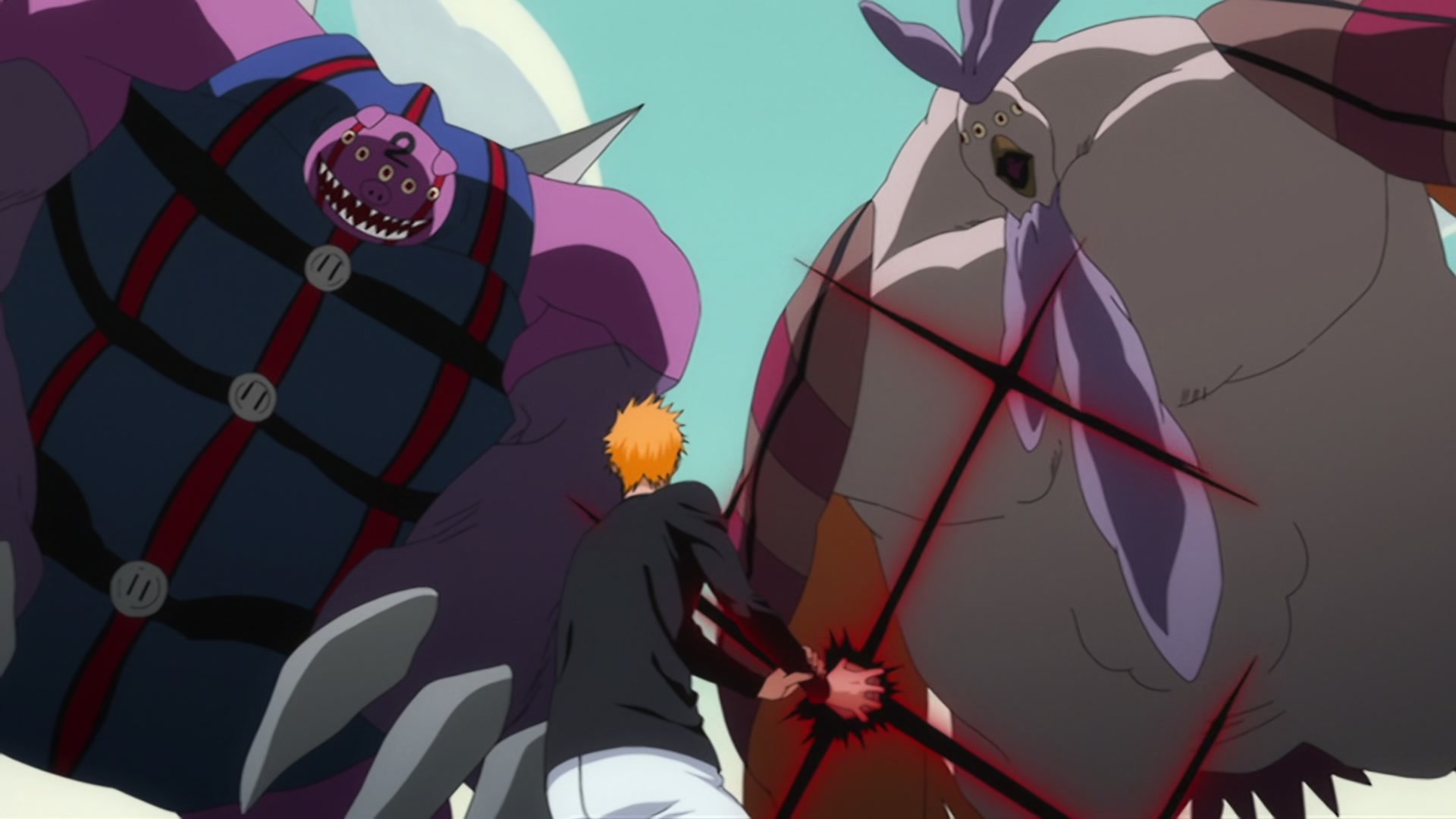 Bleach Ep 352: Tsukishima Attacks! The Training Has Been Aborted @ 00:01:39