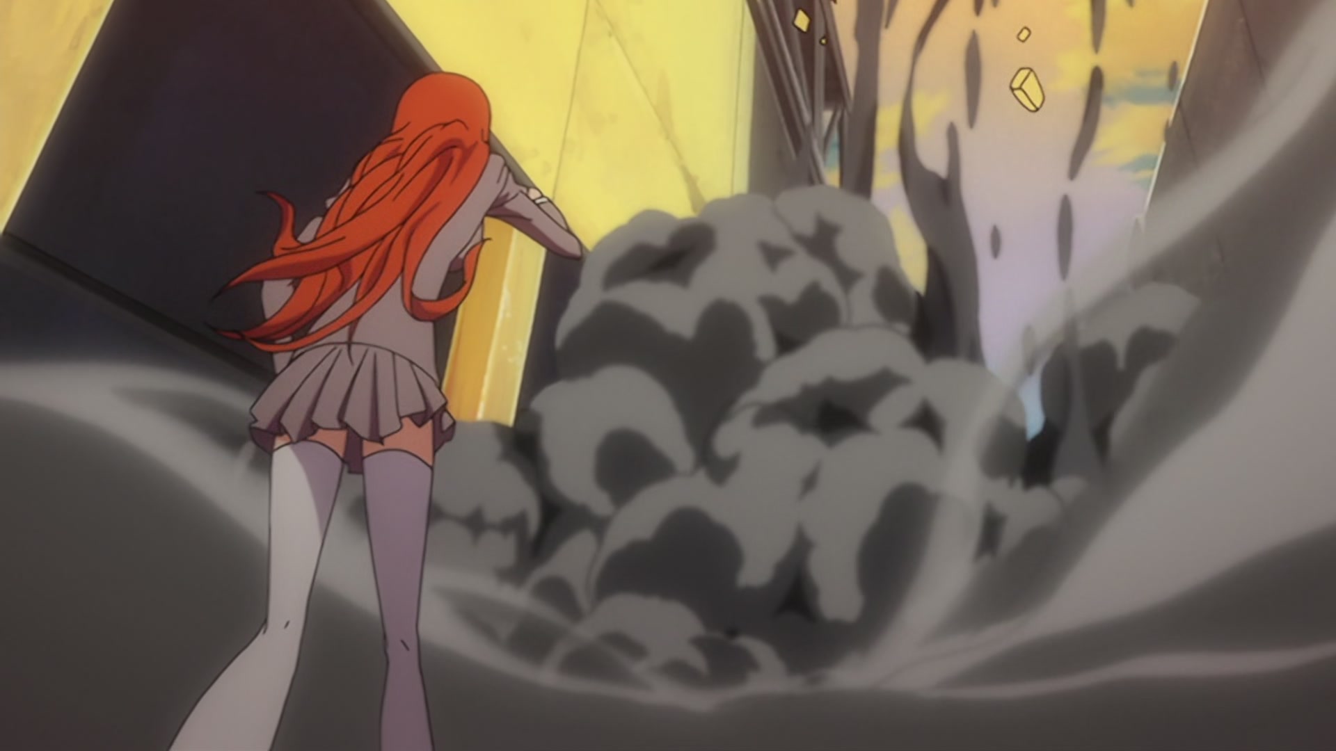 Bleach Ep 358: Clash?! Xcution Attacks Ginjo @ 00:01:58