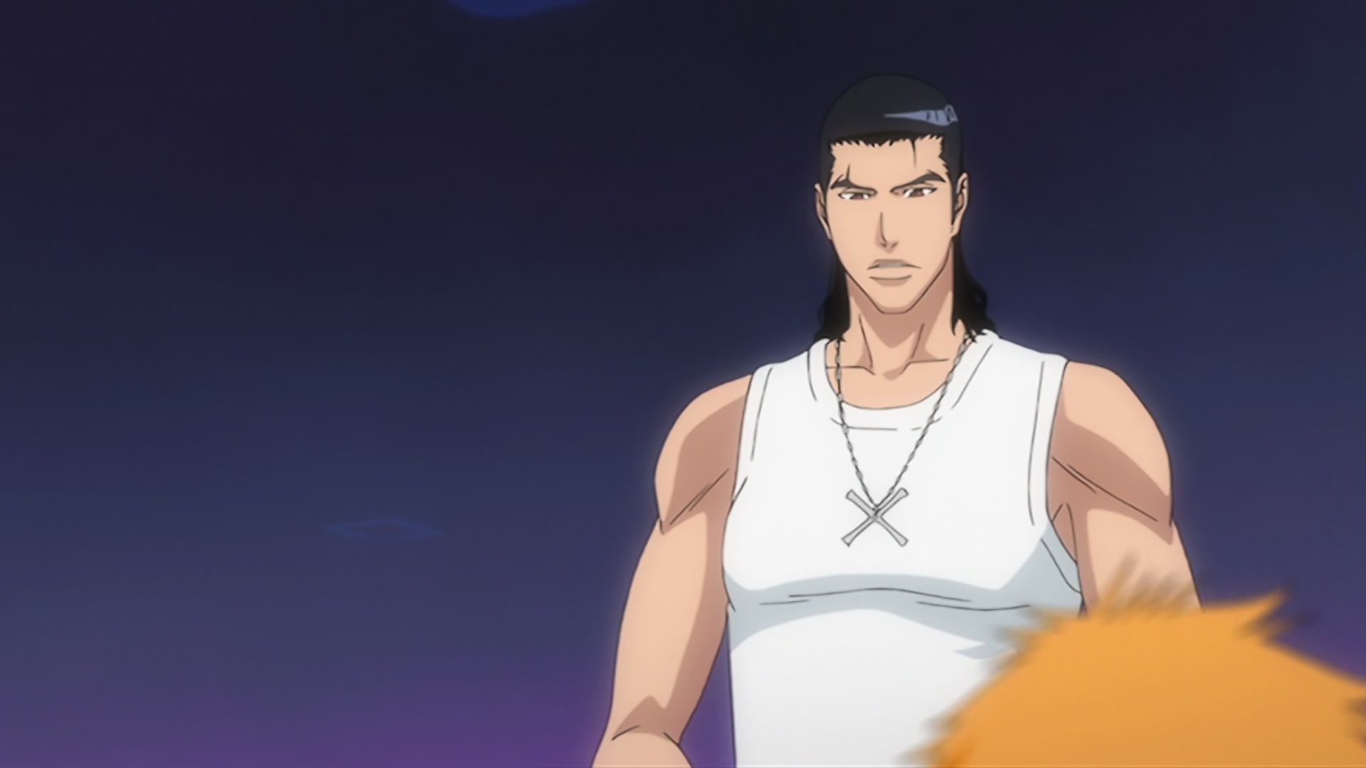 Bleach Ep 358: Clash?! Xcution Attacks Ginjo @ 00:08:57